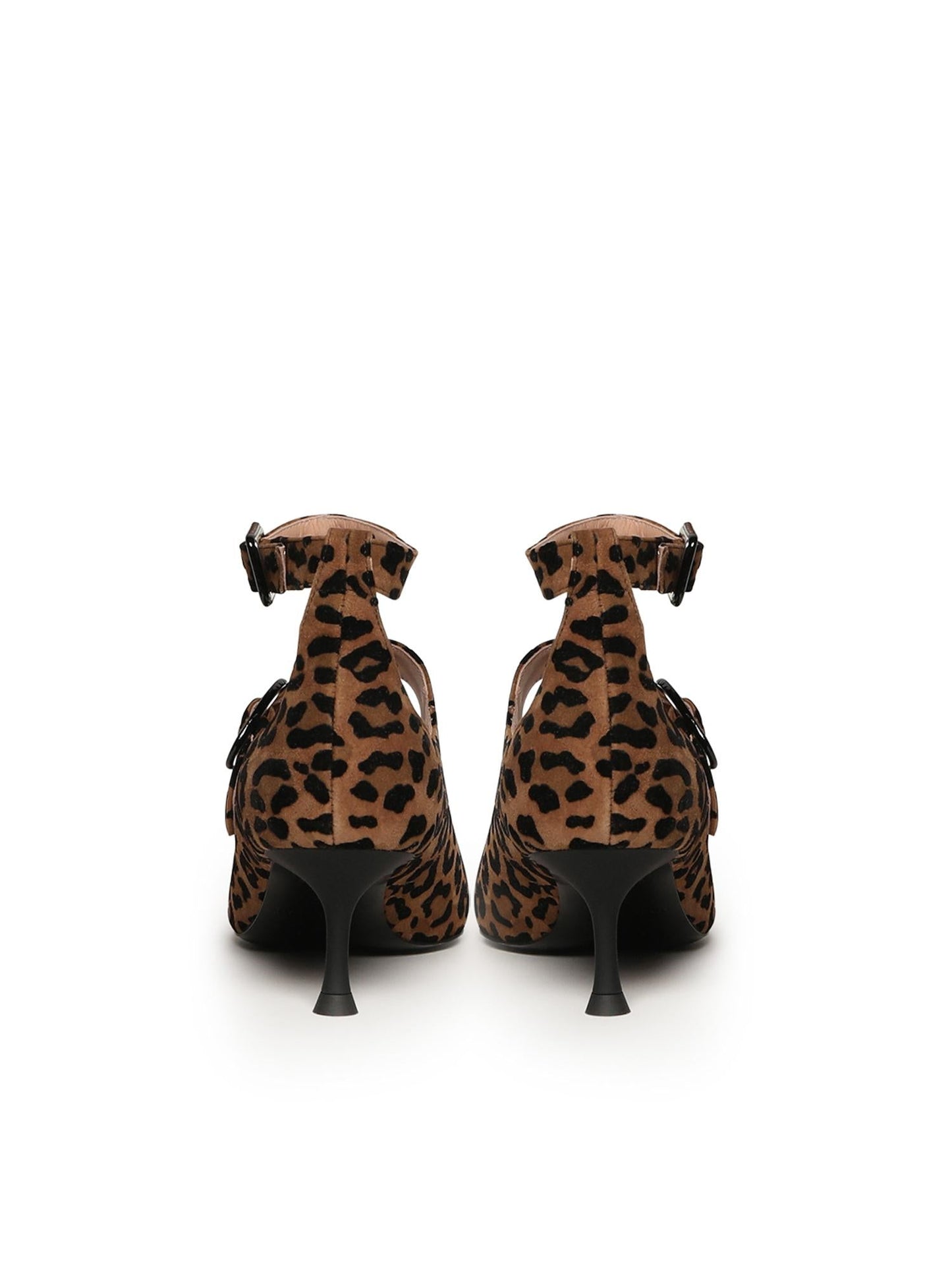 Pumps slingback Thalia in camoscio