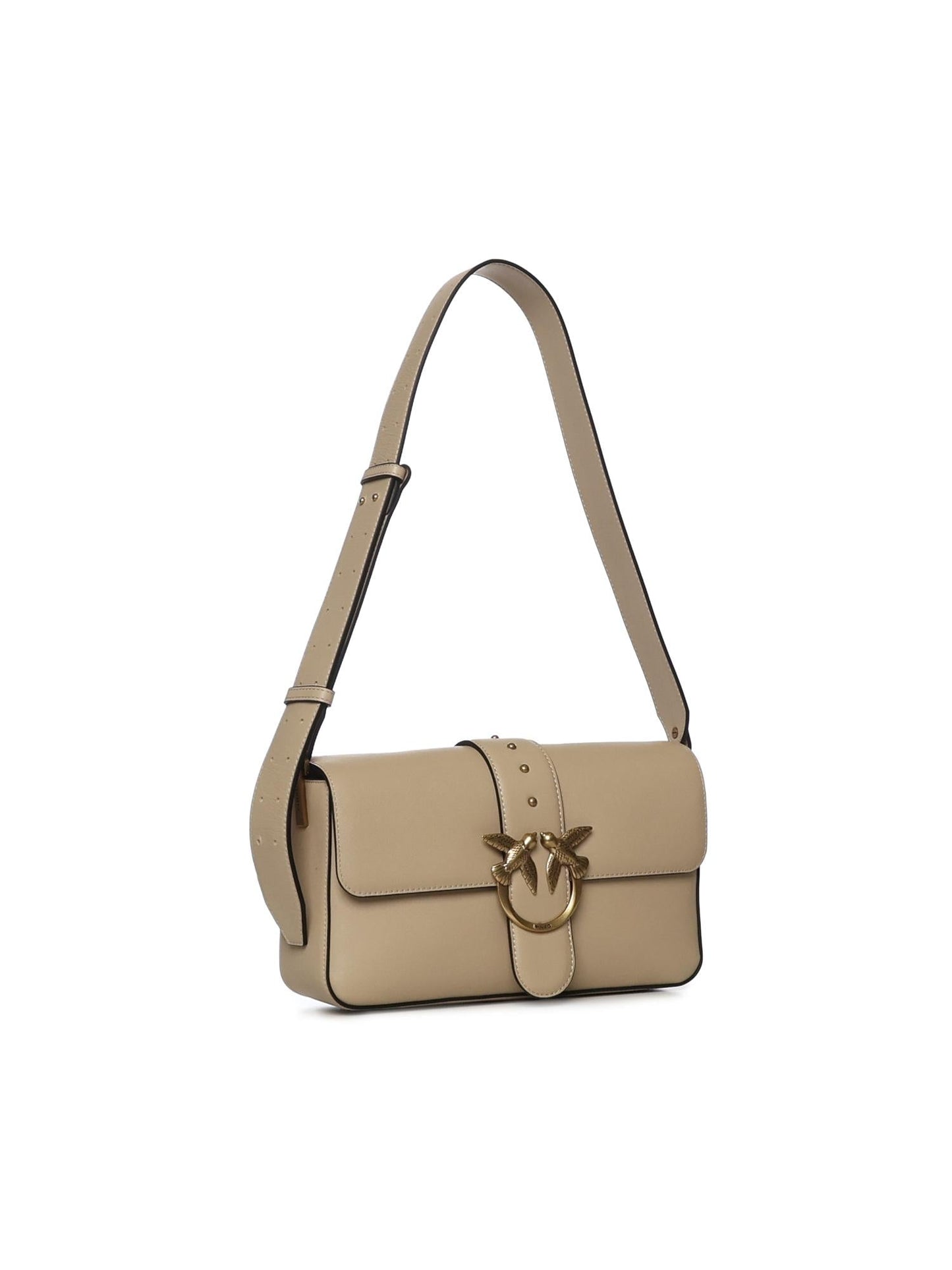 Borsa media a spalla Love Bag in pelle