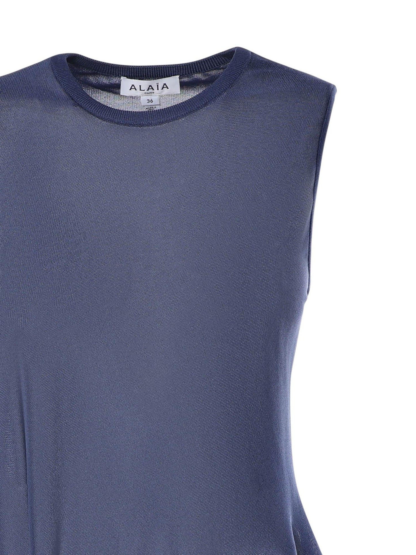 Top asimmetrico con godet