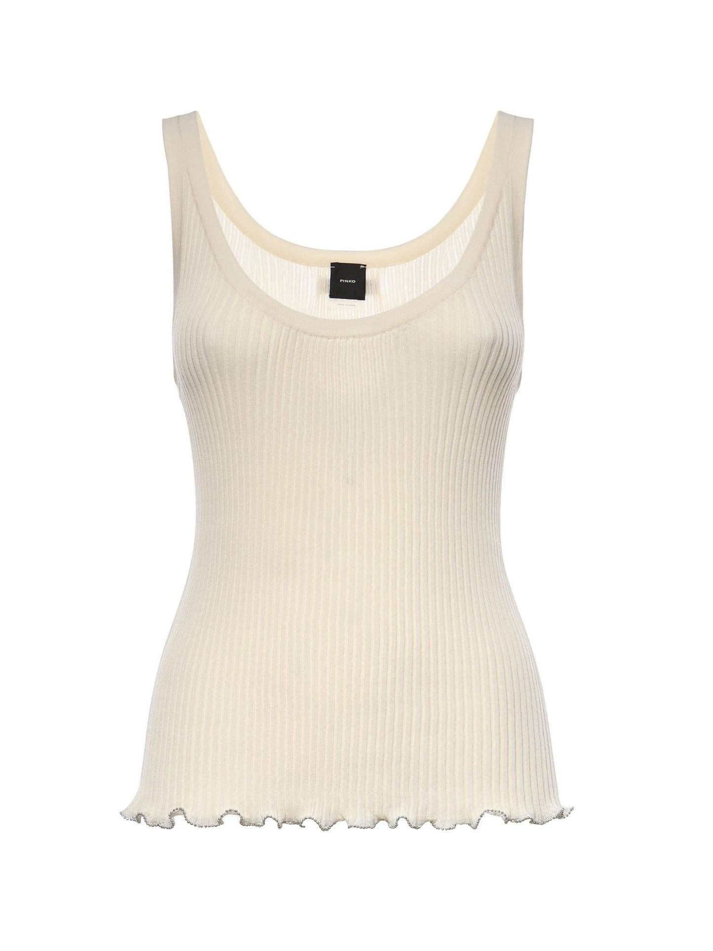 Top a costine con logo