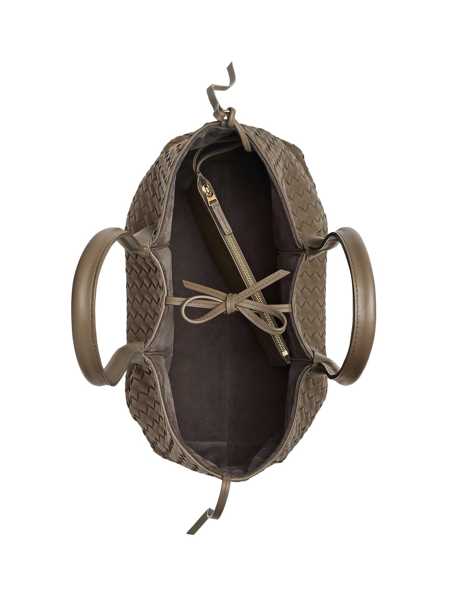 Borsa tote Pinacoteca in pelle
