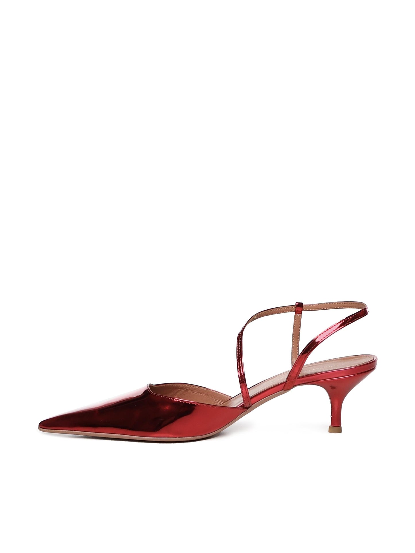 Sandali Demi in pelle specchio
