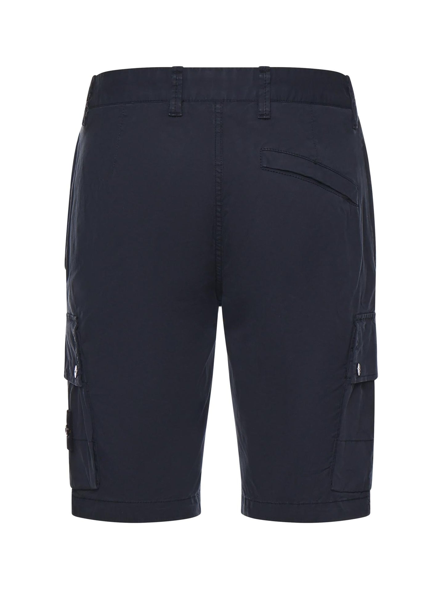 Bermuda cargo in twill di cotone