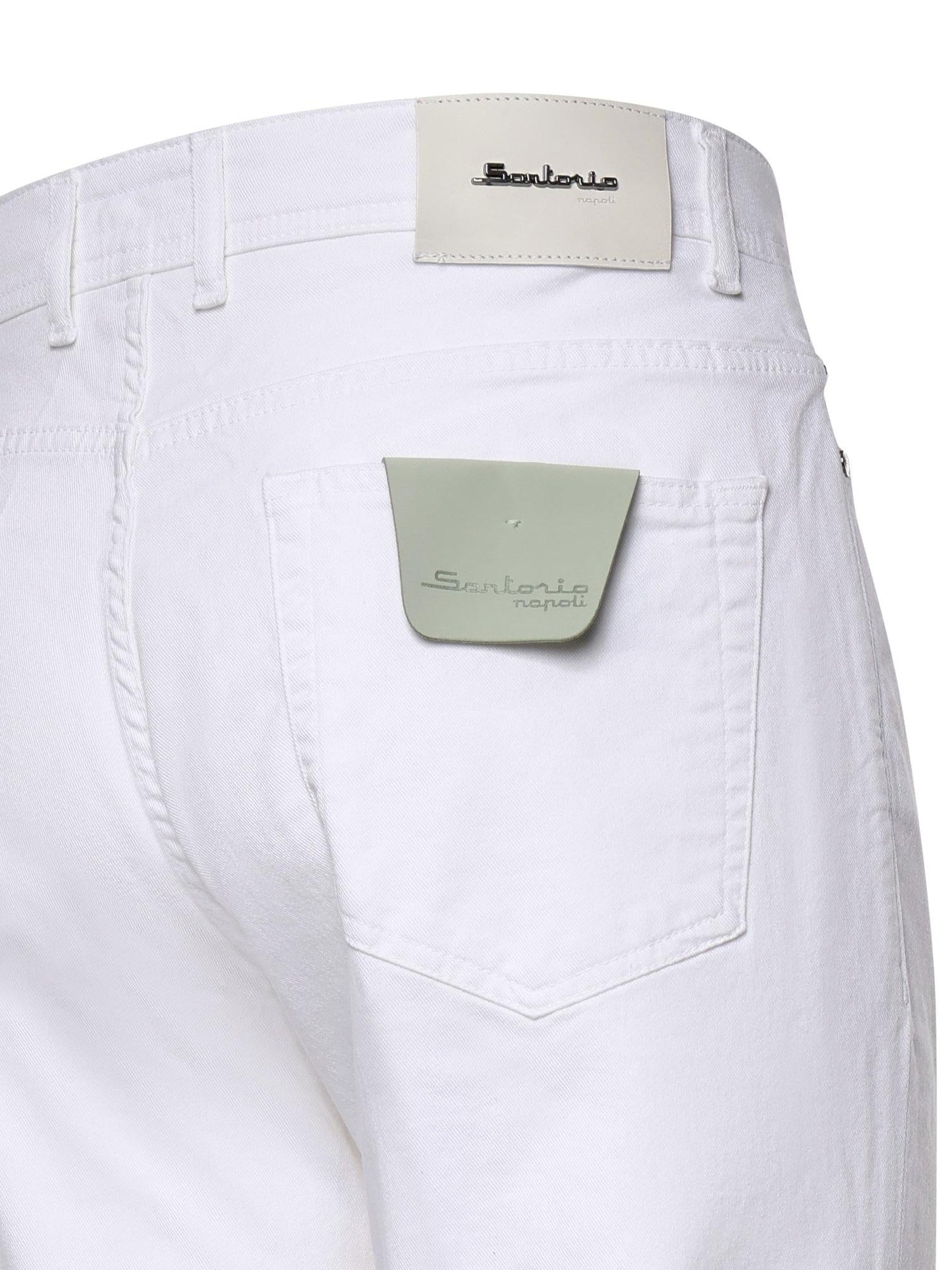 Pantaloni in cotone stretch