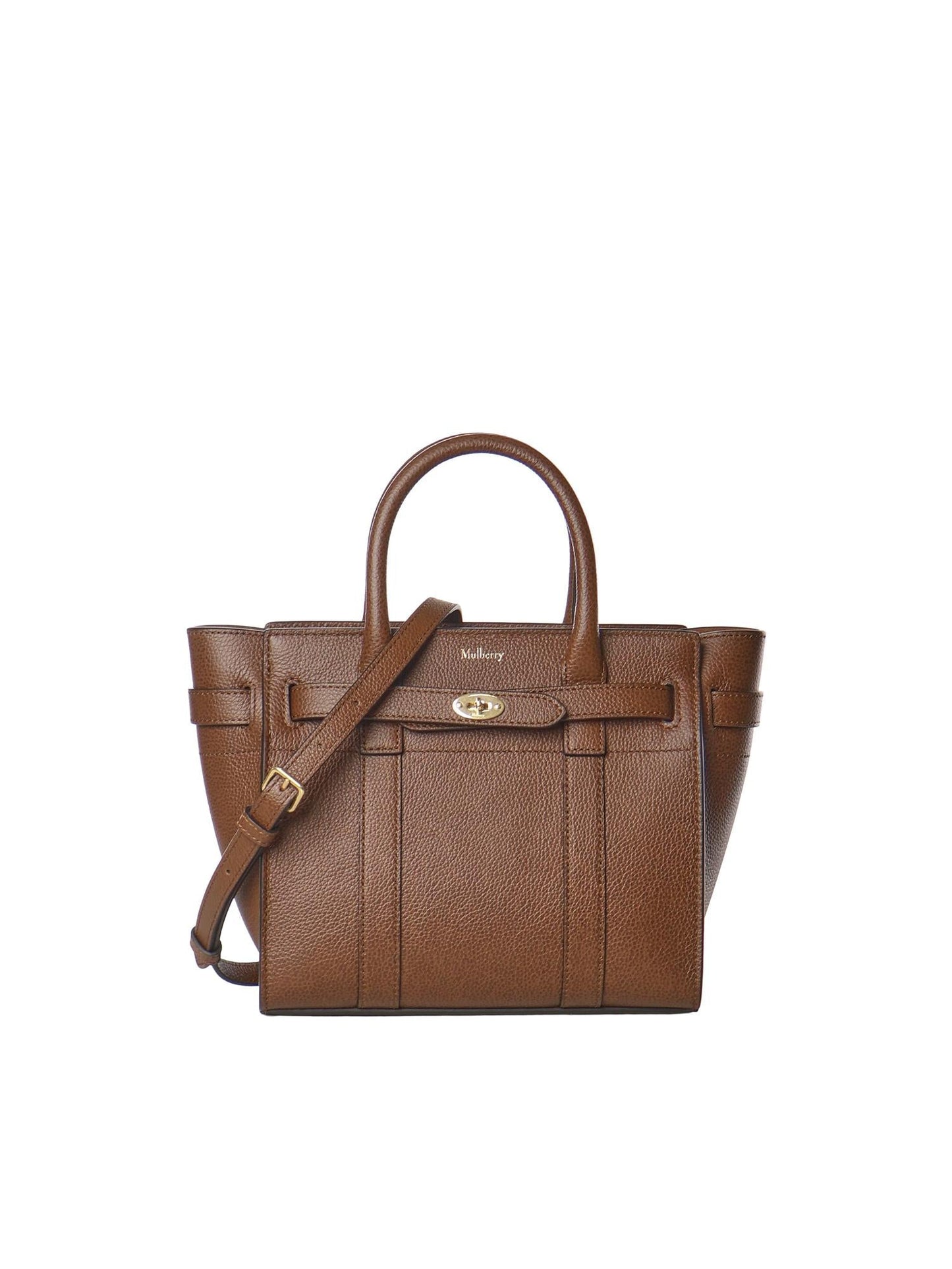 Borsa mini Zipped Bayswater in pelle