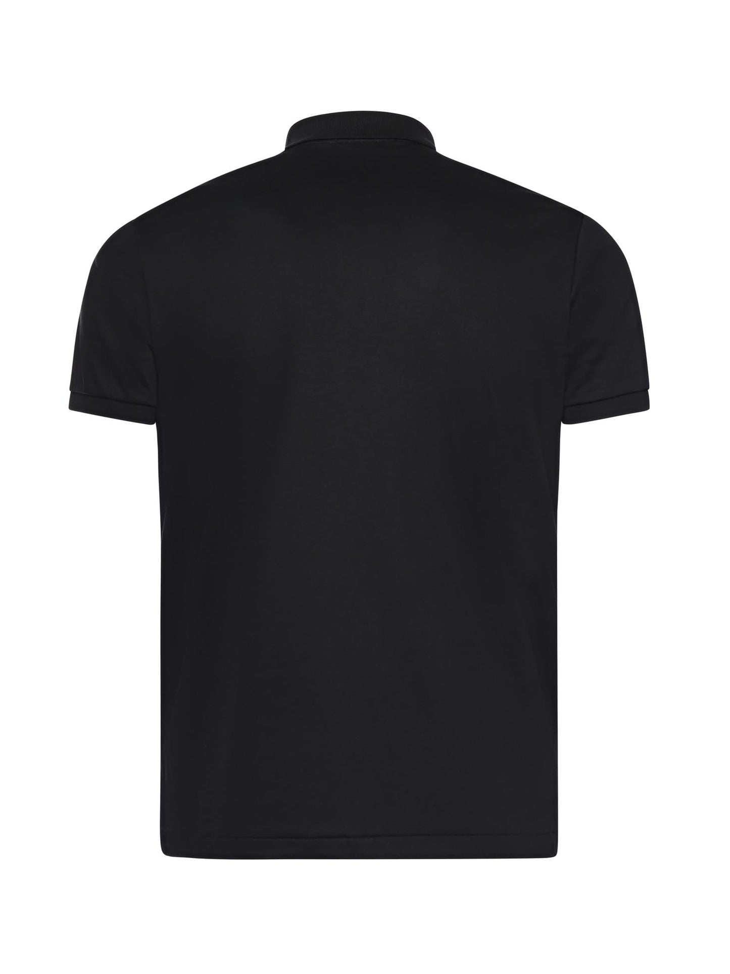 Polo con logo in cotone