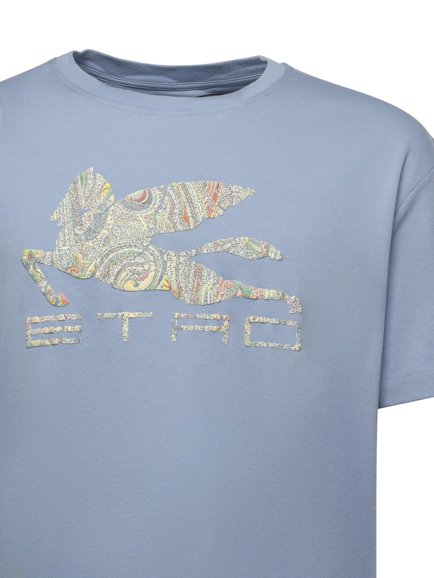T-shirt in cotone con stampa logo
