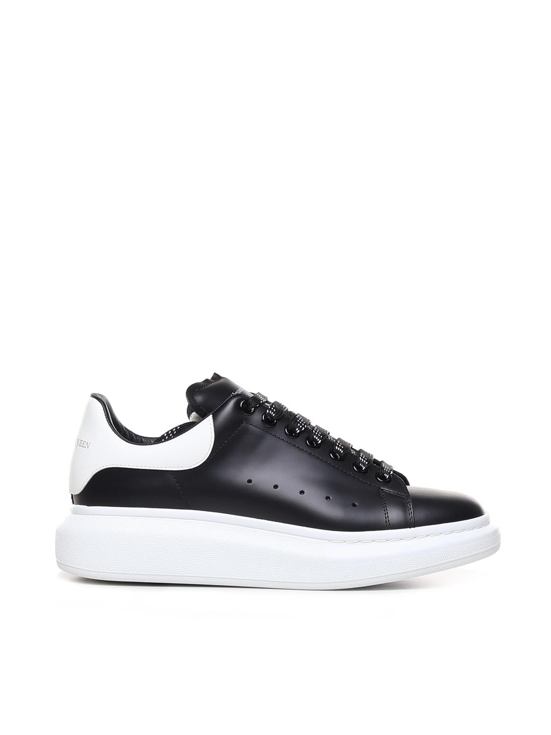Sneakers oversize in pelle