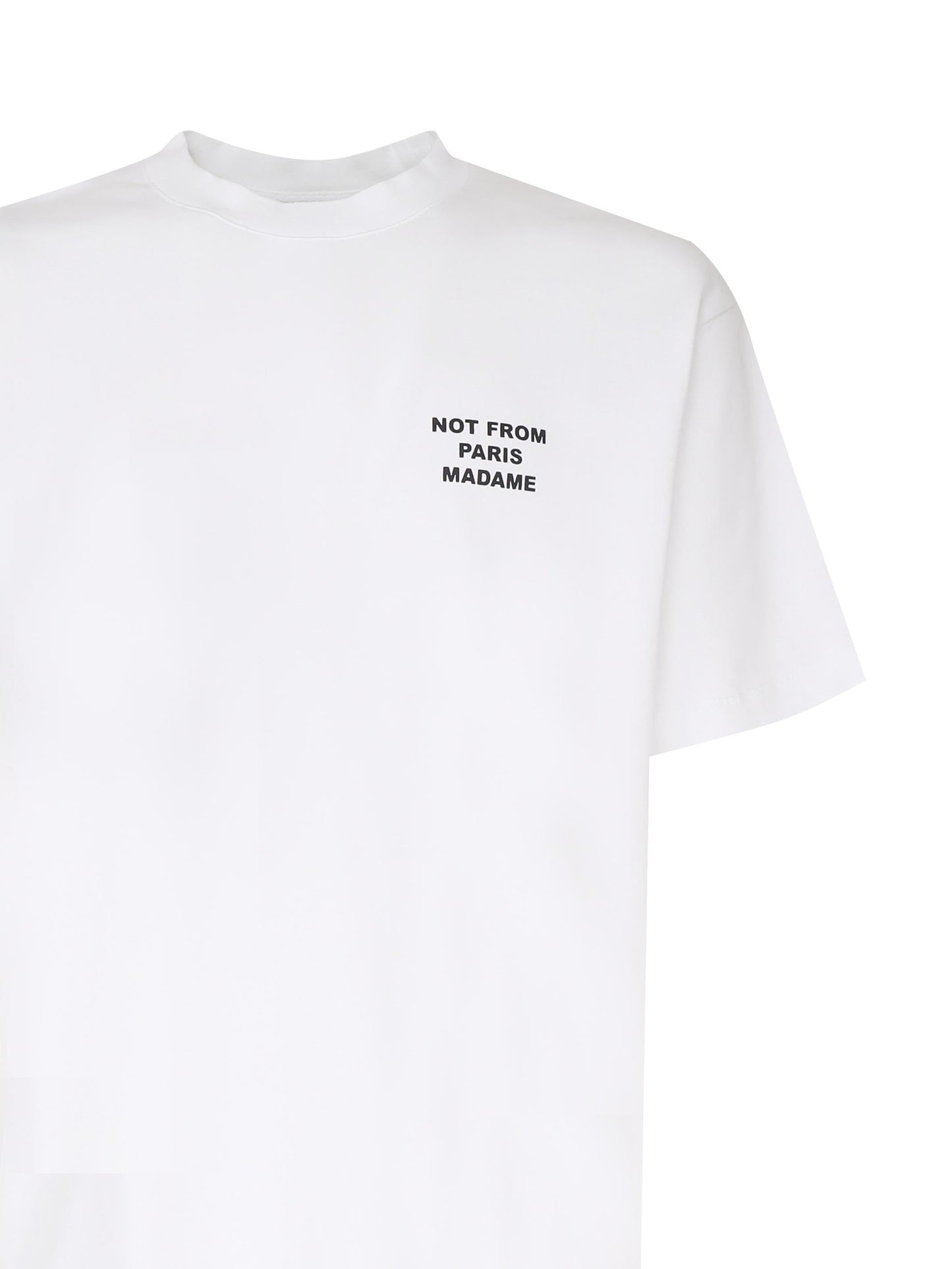 T-shirt con stampa in cotone