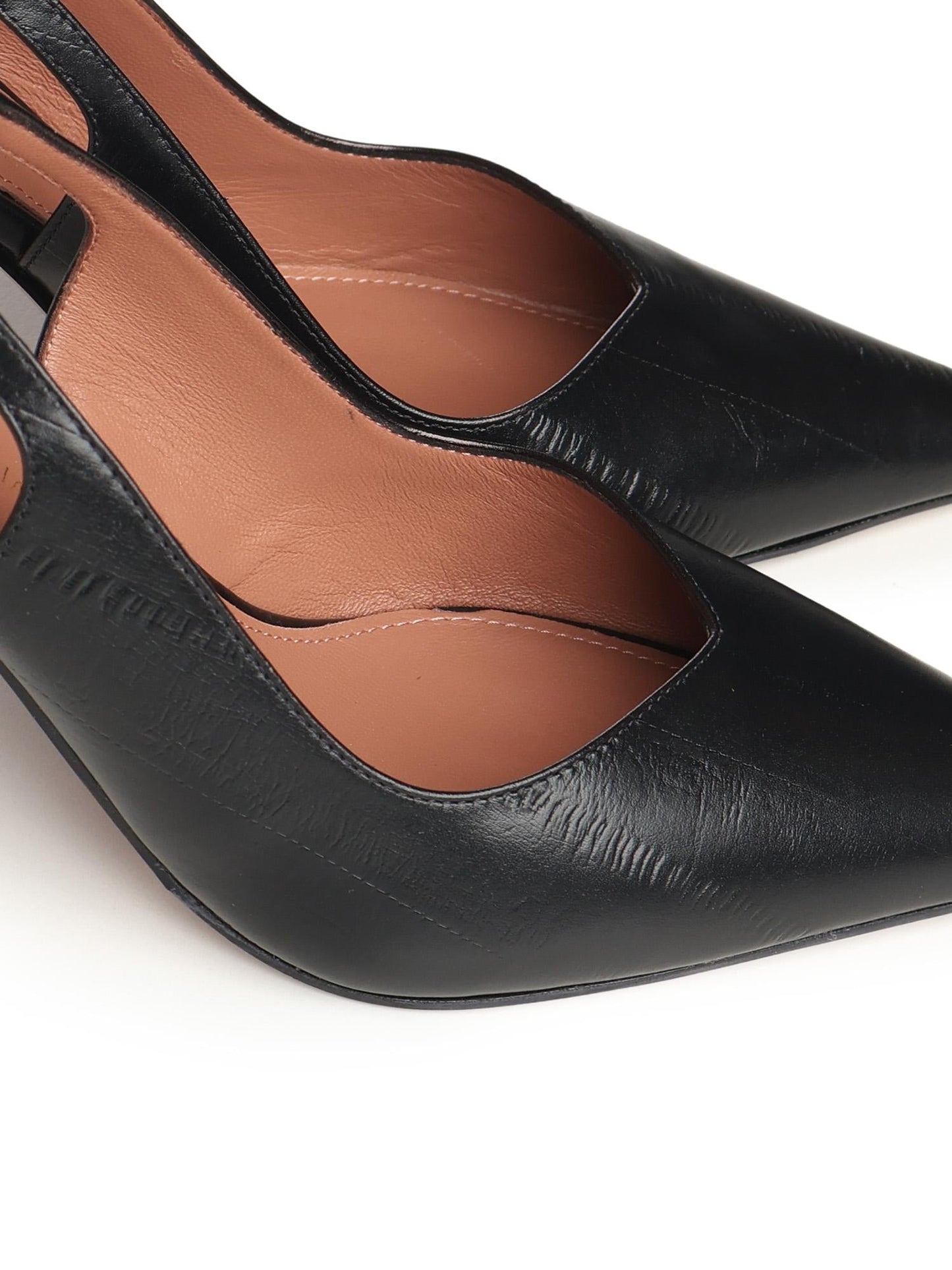 Décolleté slingback Holly in pelle