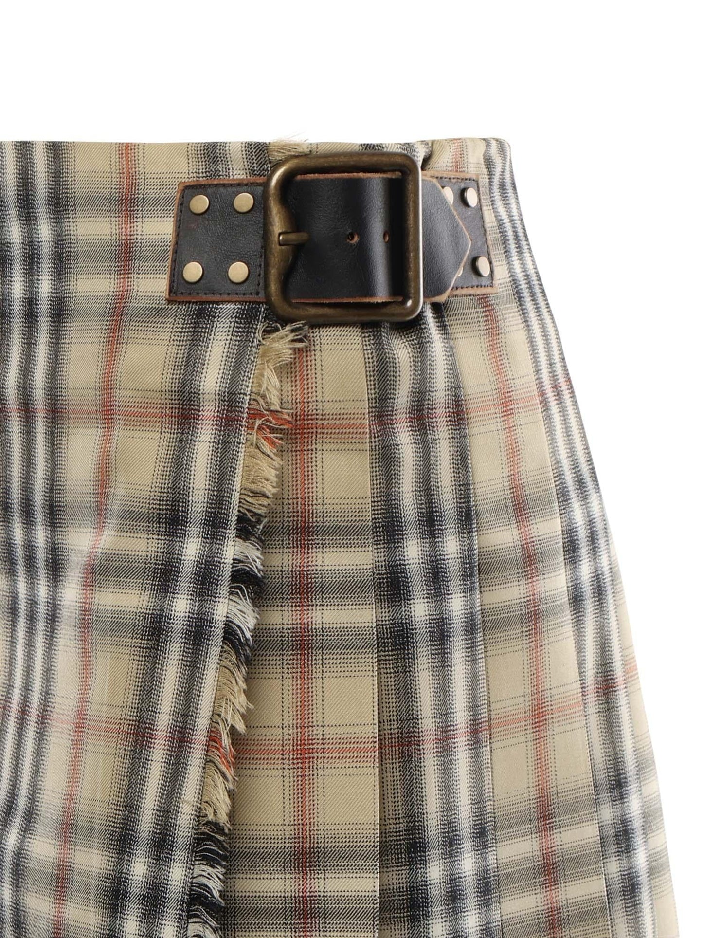 Mini kilt in lana Check