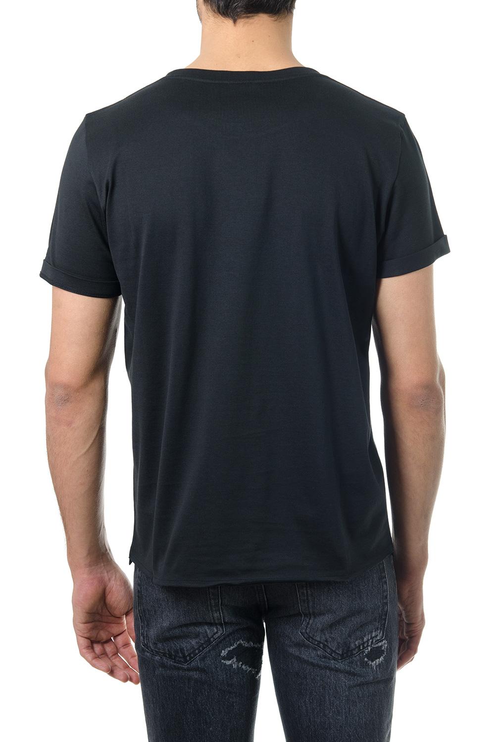 T-shirt logo in cotone