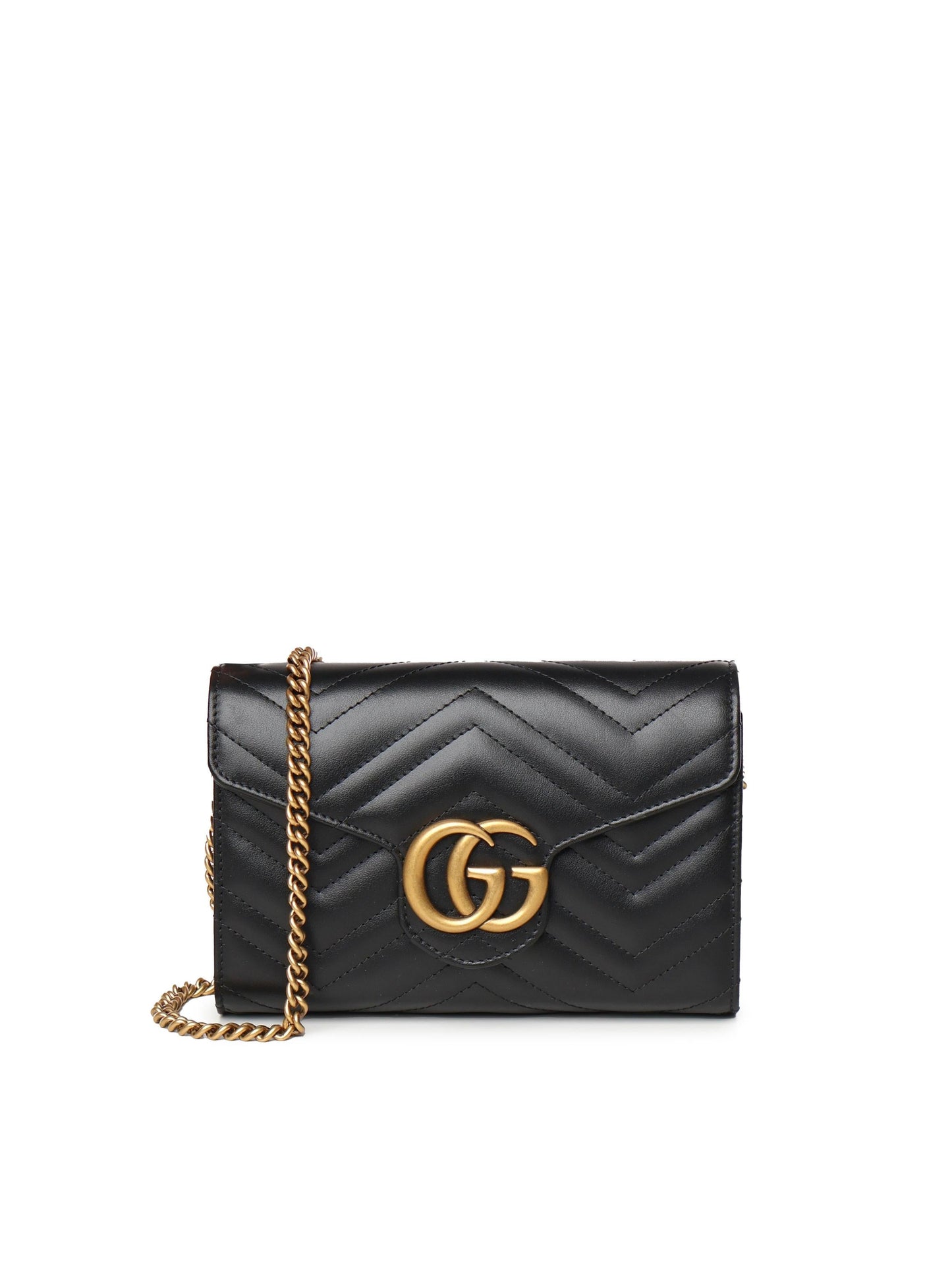 Borsa a tracolla GG Marmont super mini in pelle