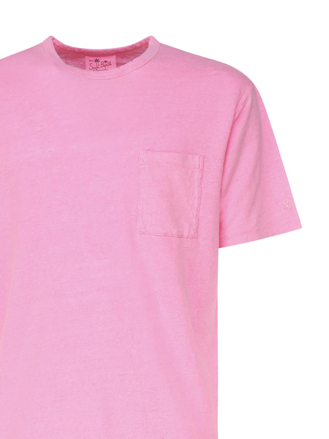 T-shirt Ecstasea in lino
