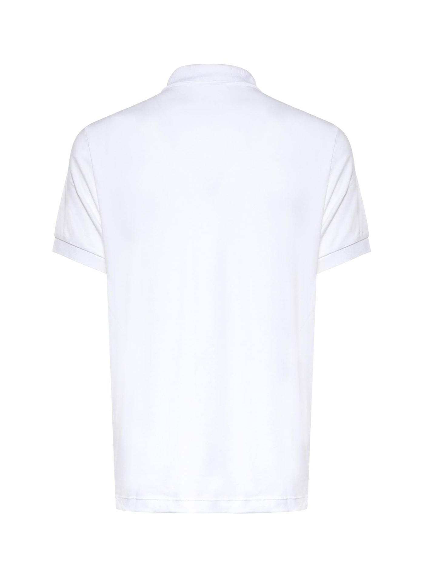 Polo in jersey di cotone con logo