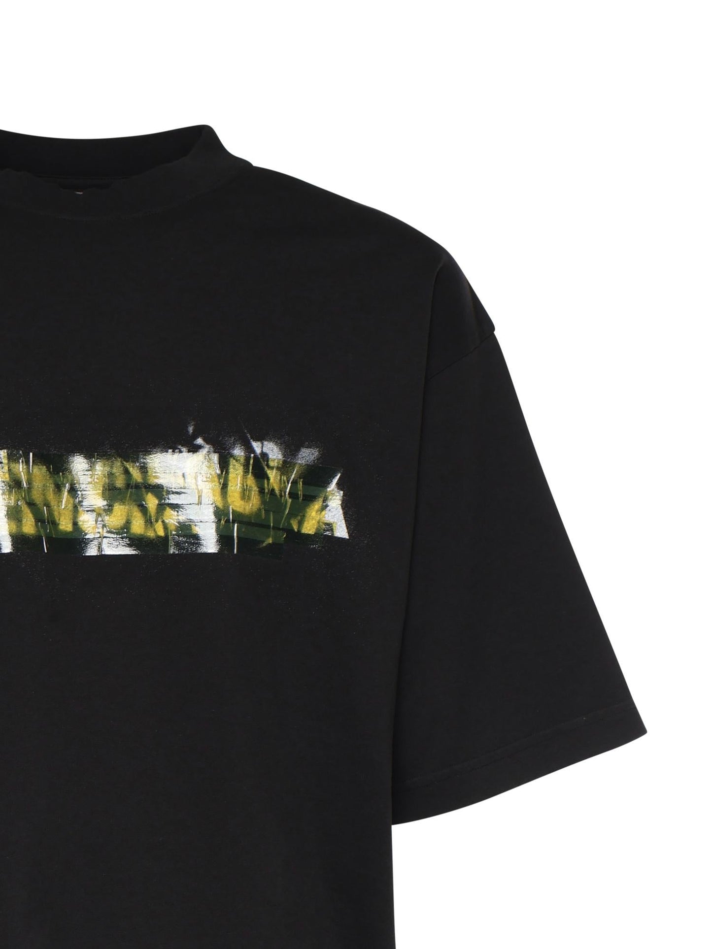 T-shirt Messy Spray in jersey dry