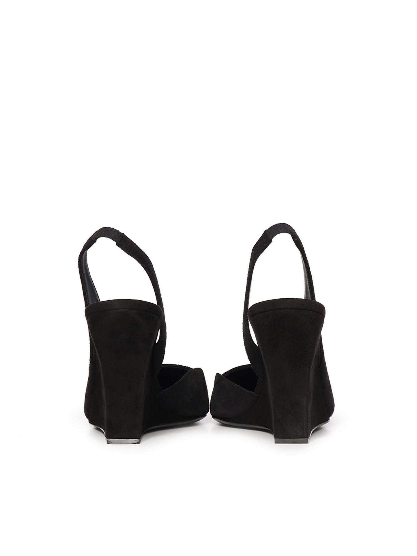 Slingback Wave in suede