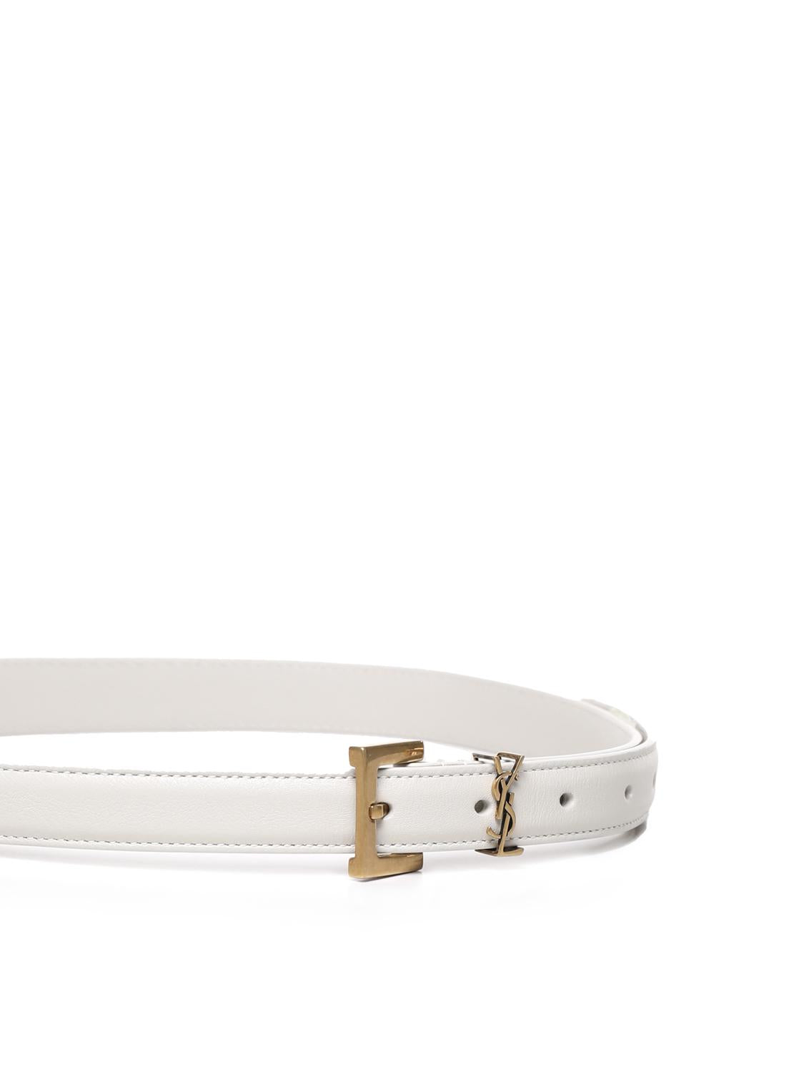 Cintura sottile Cassandre in pelle