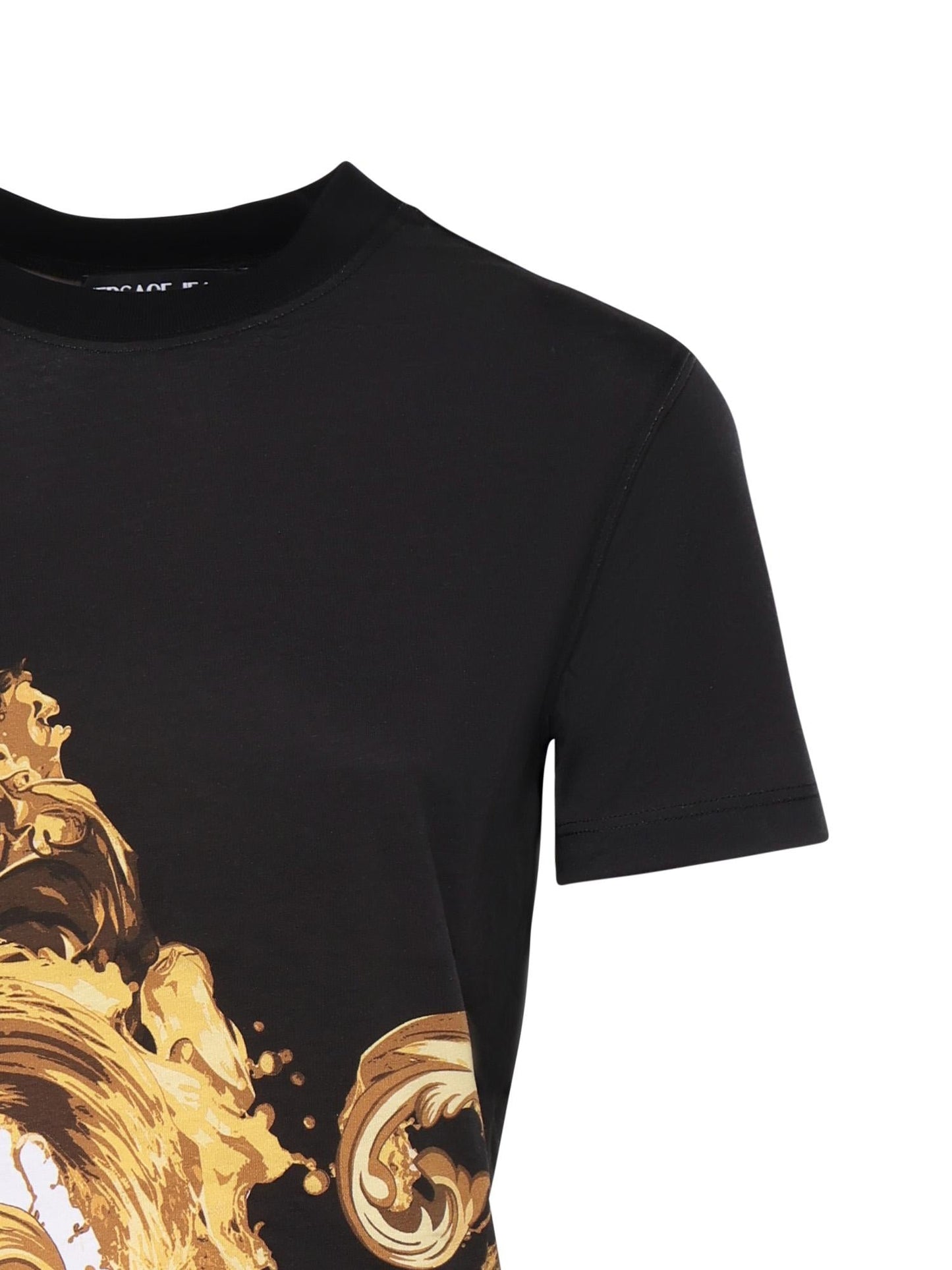 T-shirt in jersey di cotone con stampa
