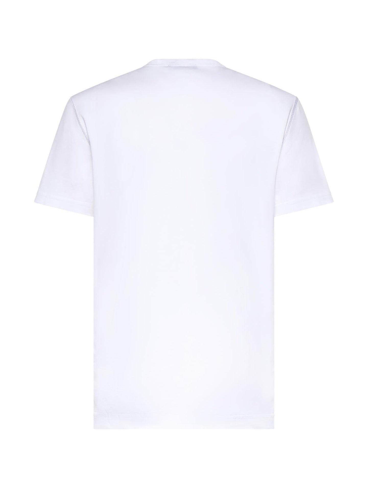 T-shirt in jersey di cotone con logo