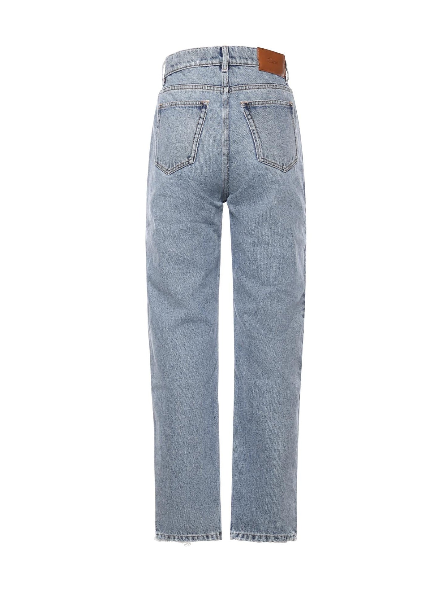 Jeans affusolati in denim