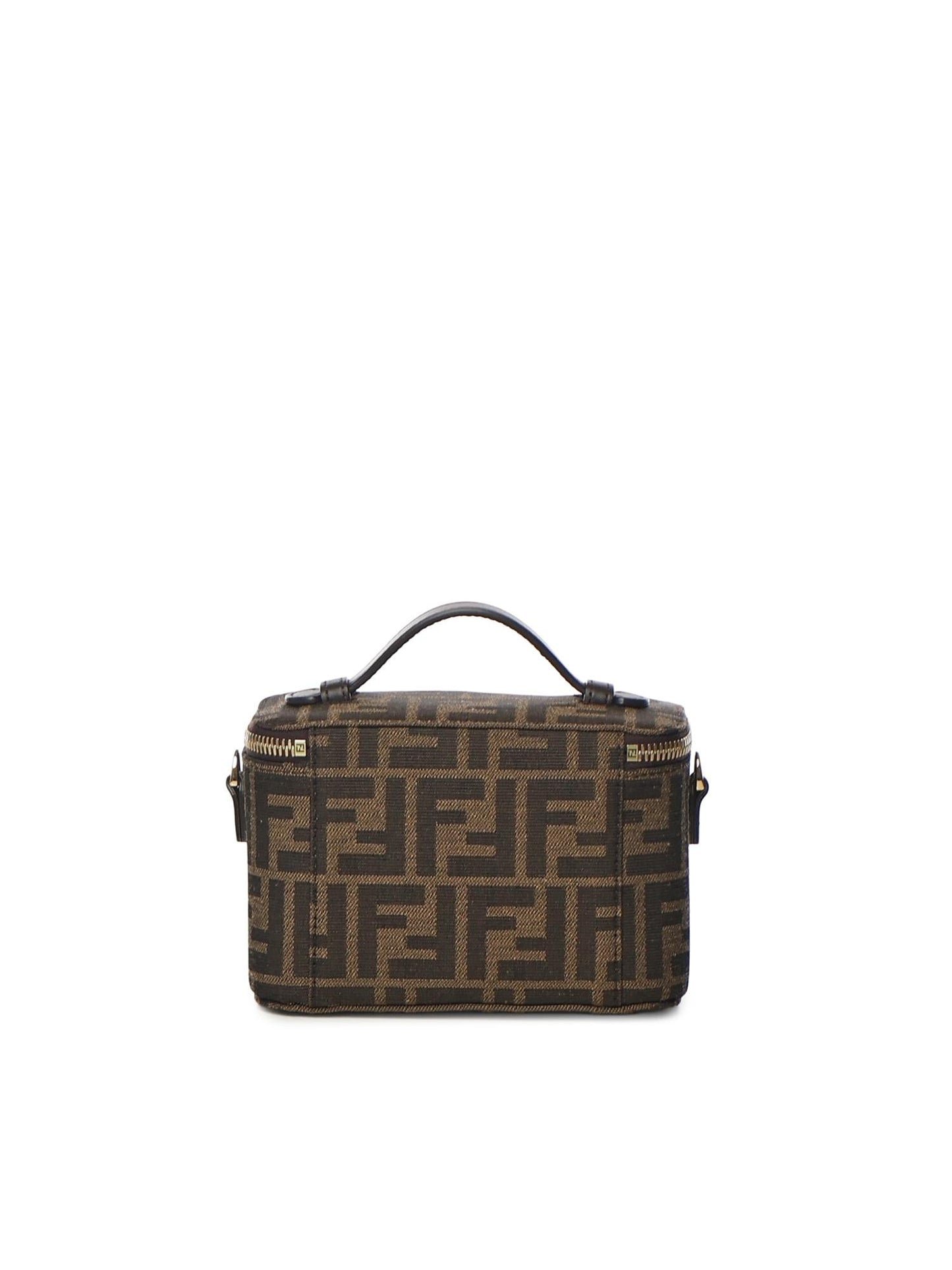 Minibag in tessuto FF jacquard