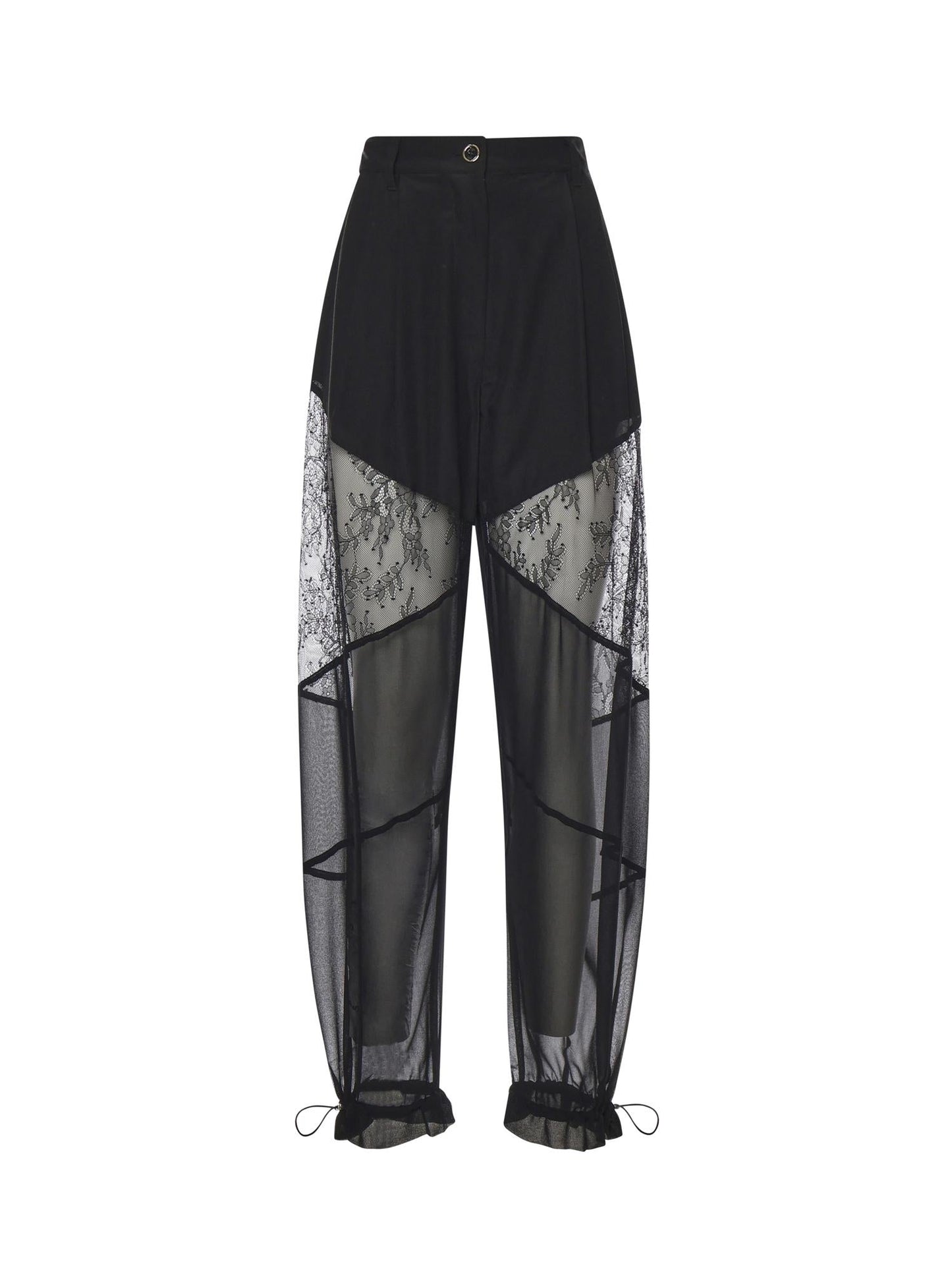 Pantalone Nacy con inserti in pizzo