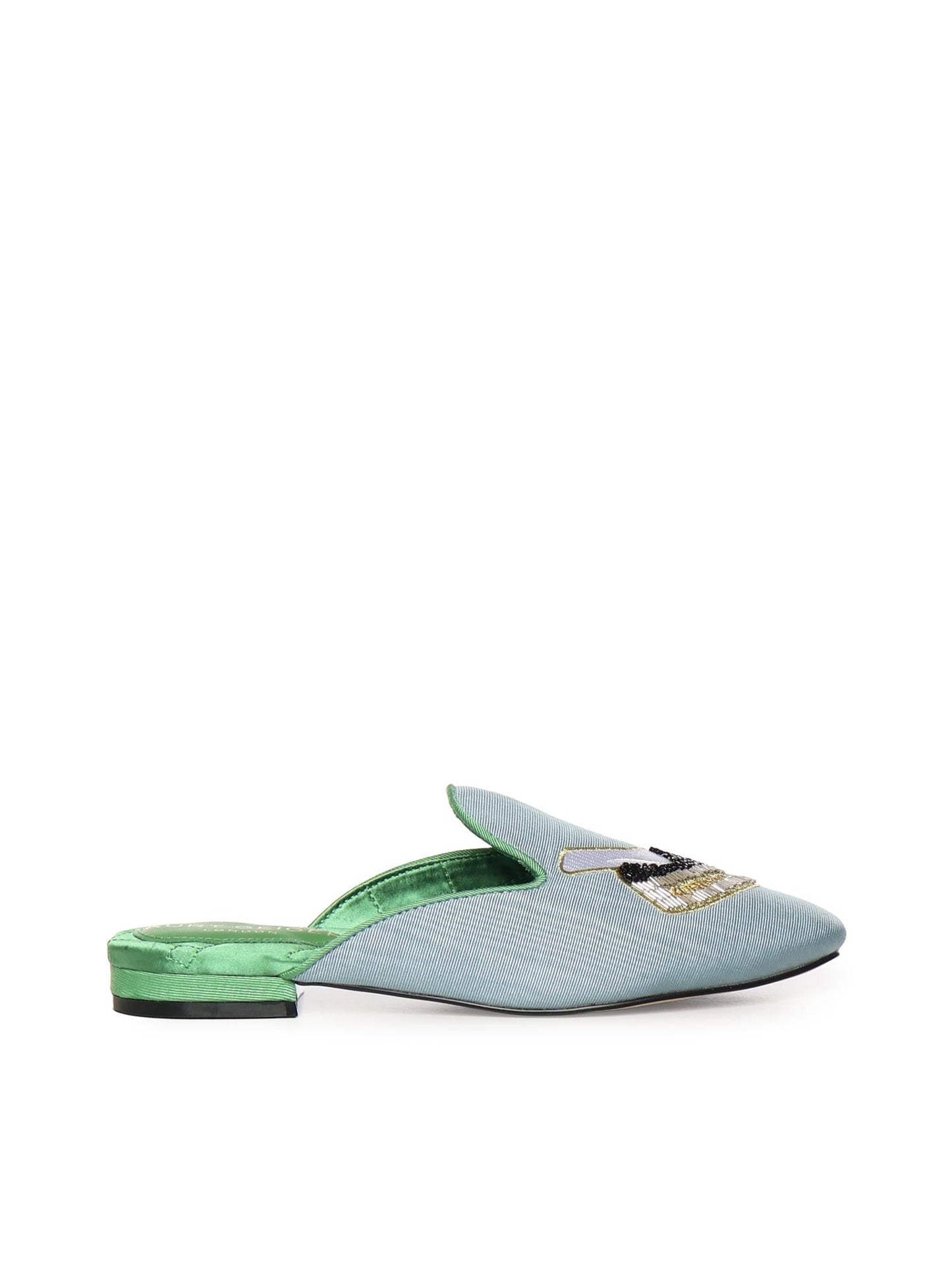 Mule Embroidered