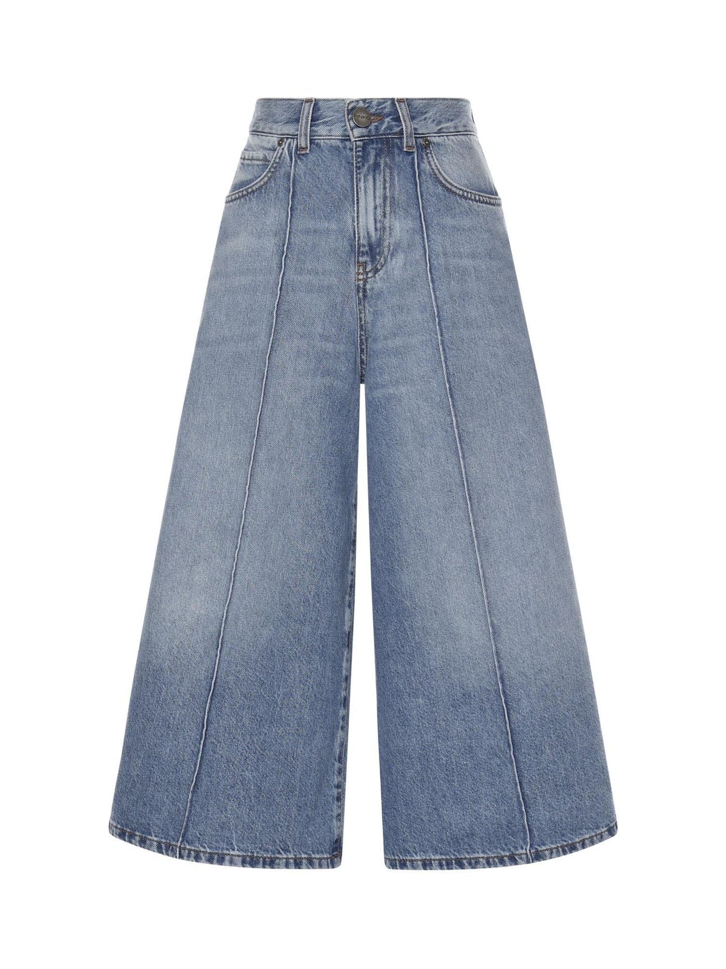 Bermuda wide leg in denim