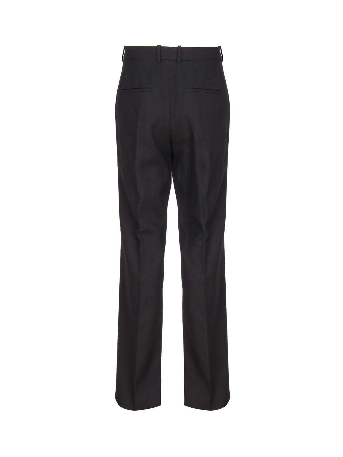 Pantaloni in cotone strutturato