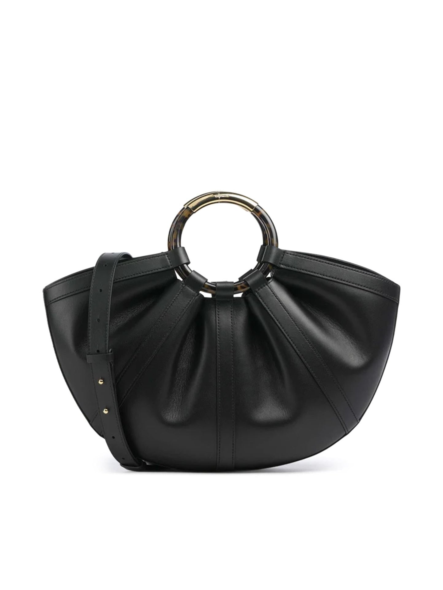 Borsa Coccinelle Shell large in pelle