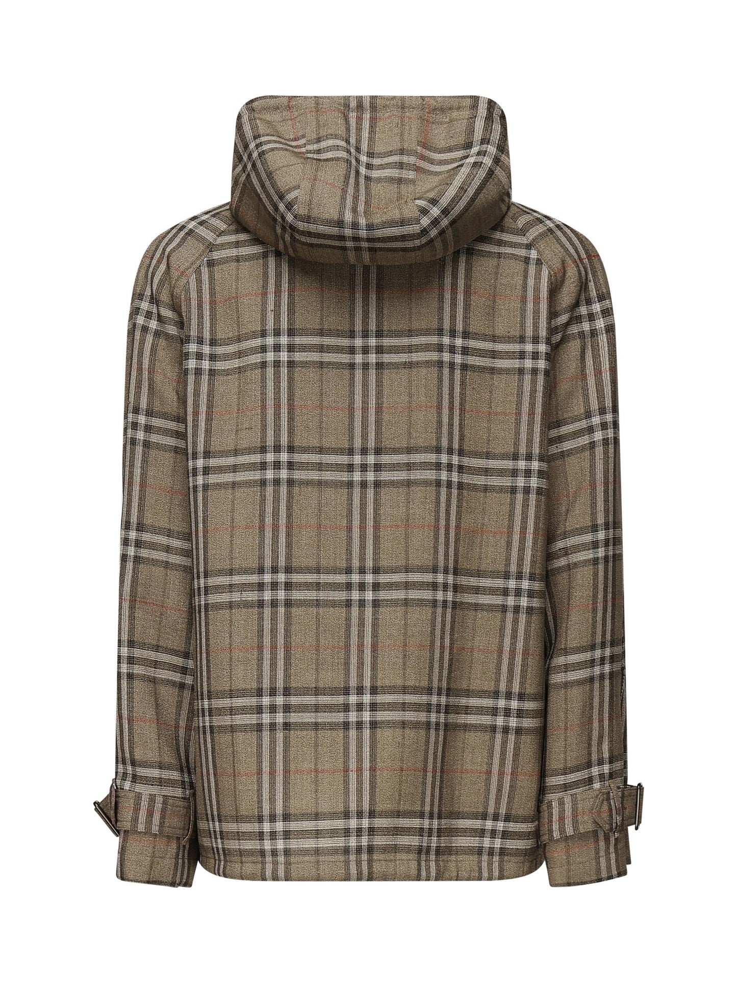Giacca in misto seta Check