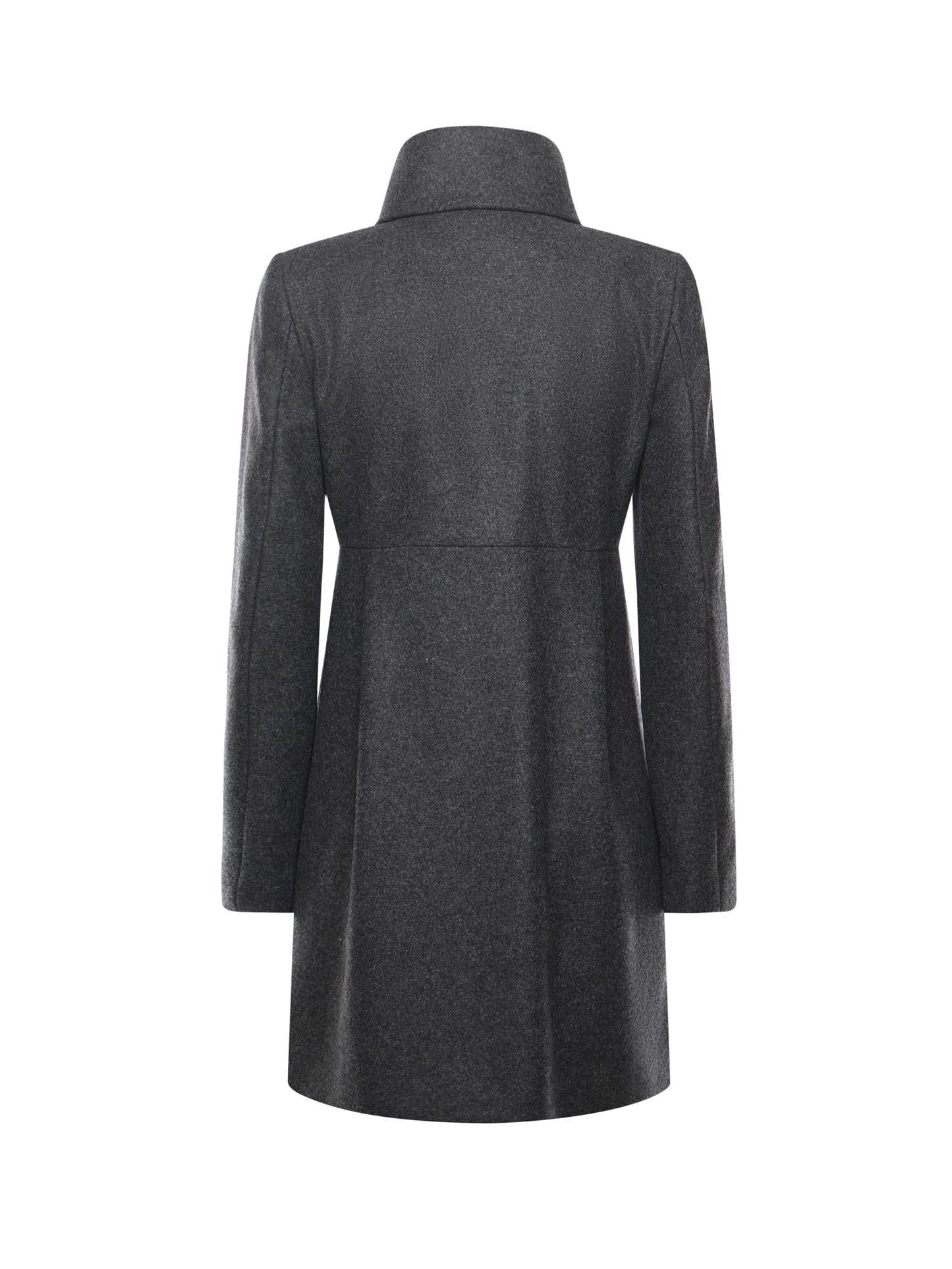Cappotto Romantic in panno di lana mélange