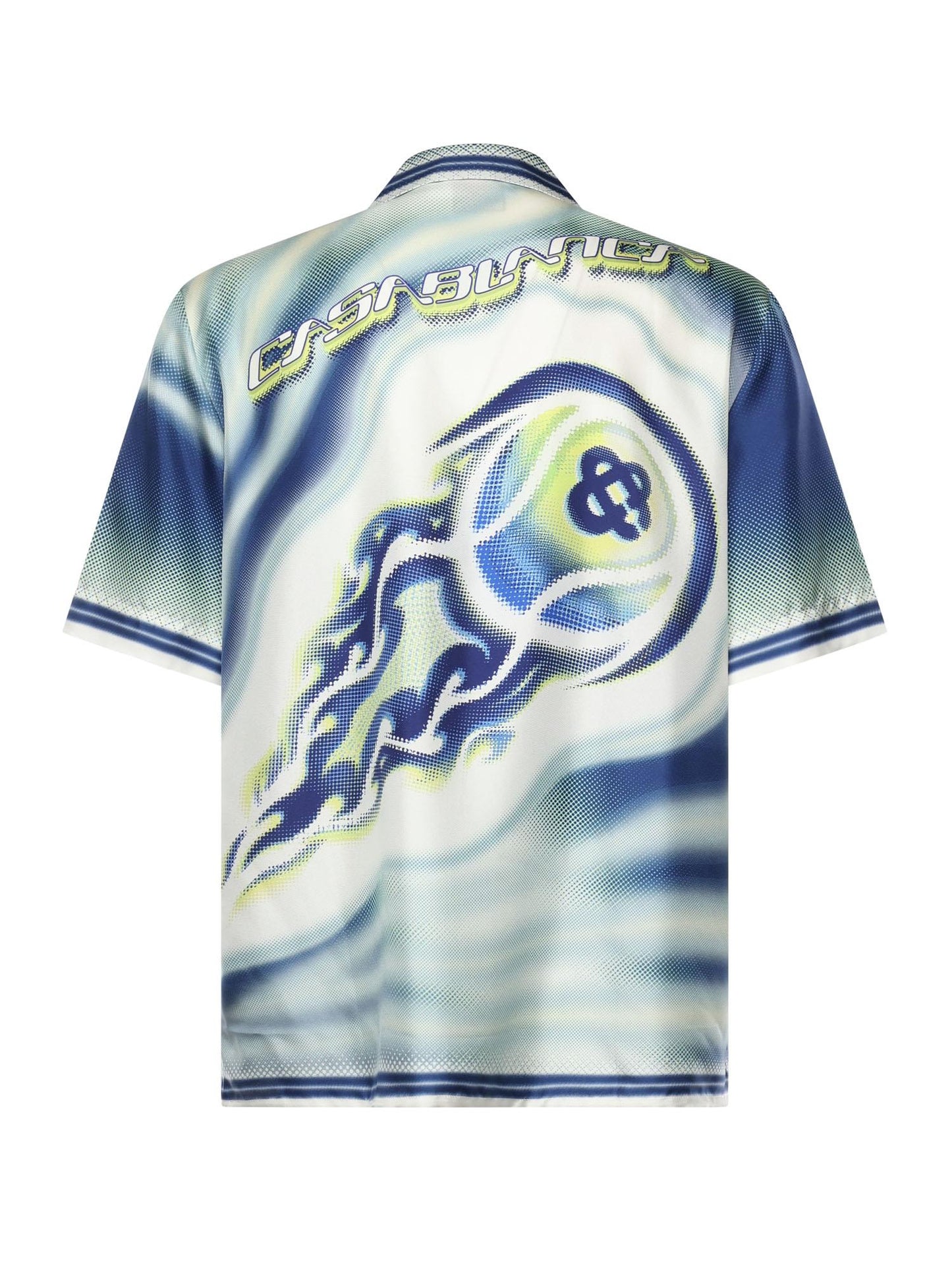 Camicia The art of the serve in seta