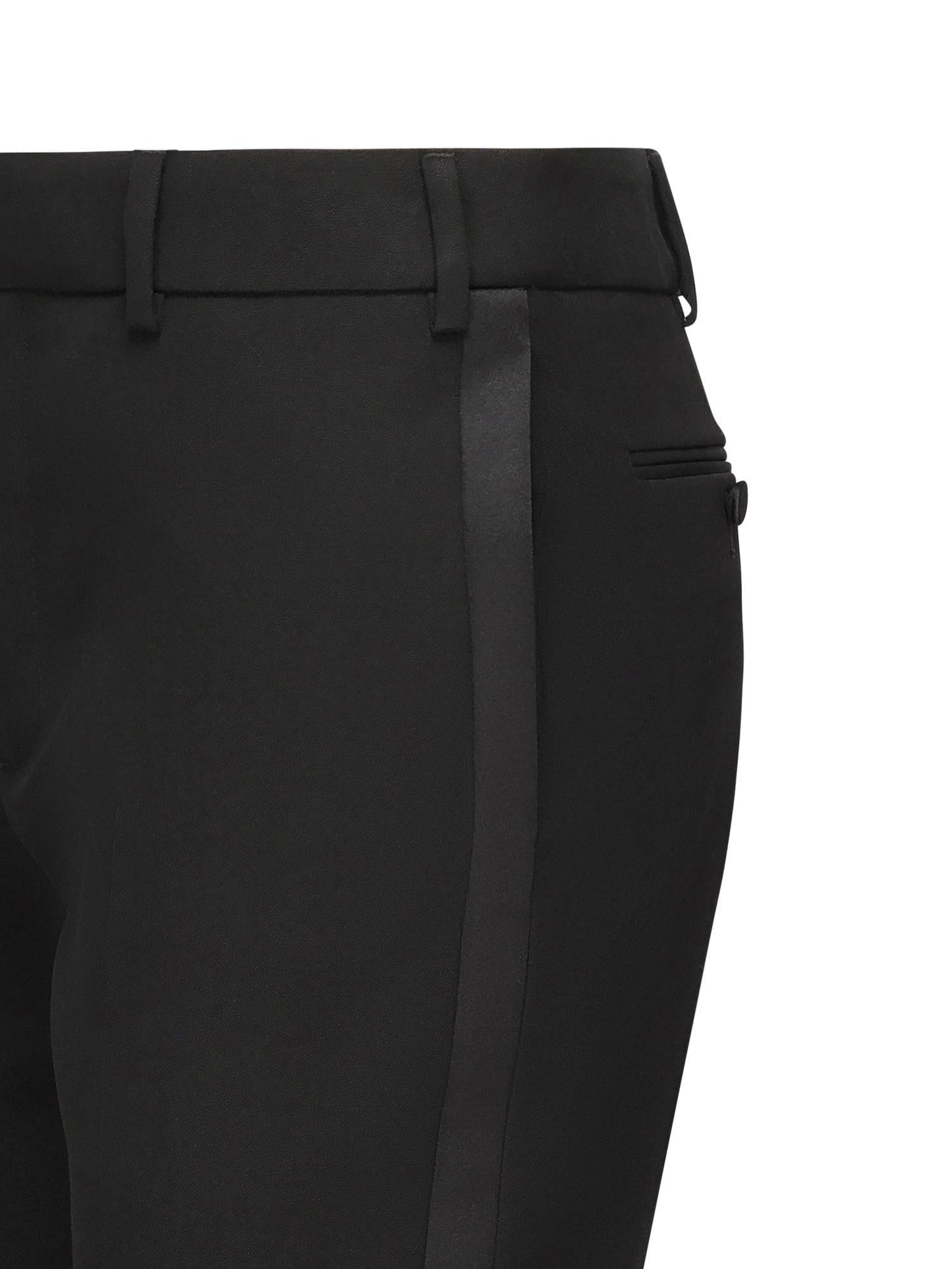 Pantaloni smoking dritti