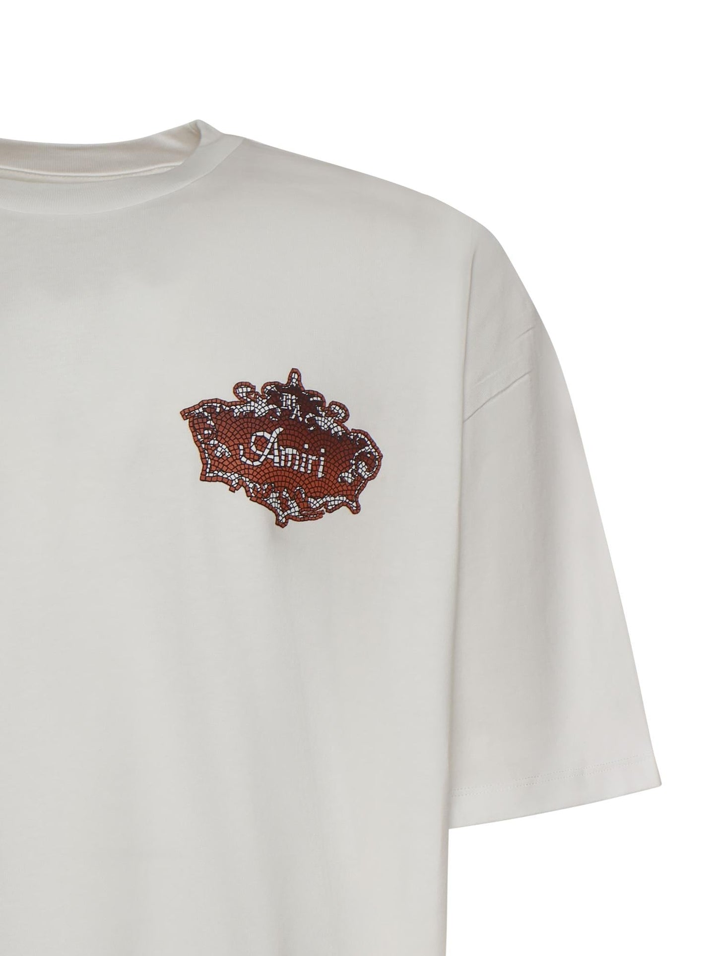 T-shirt Chateau Crest in cotone