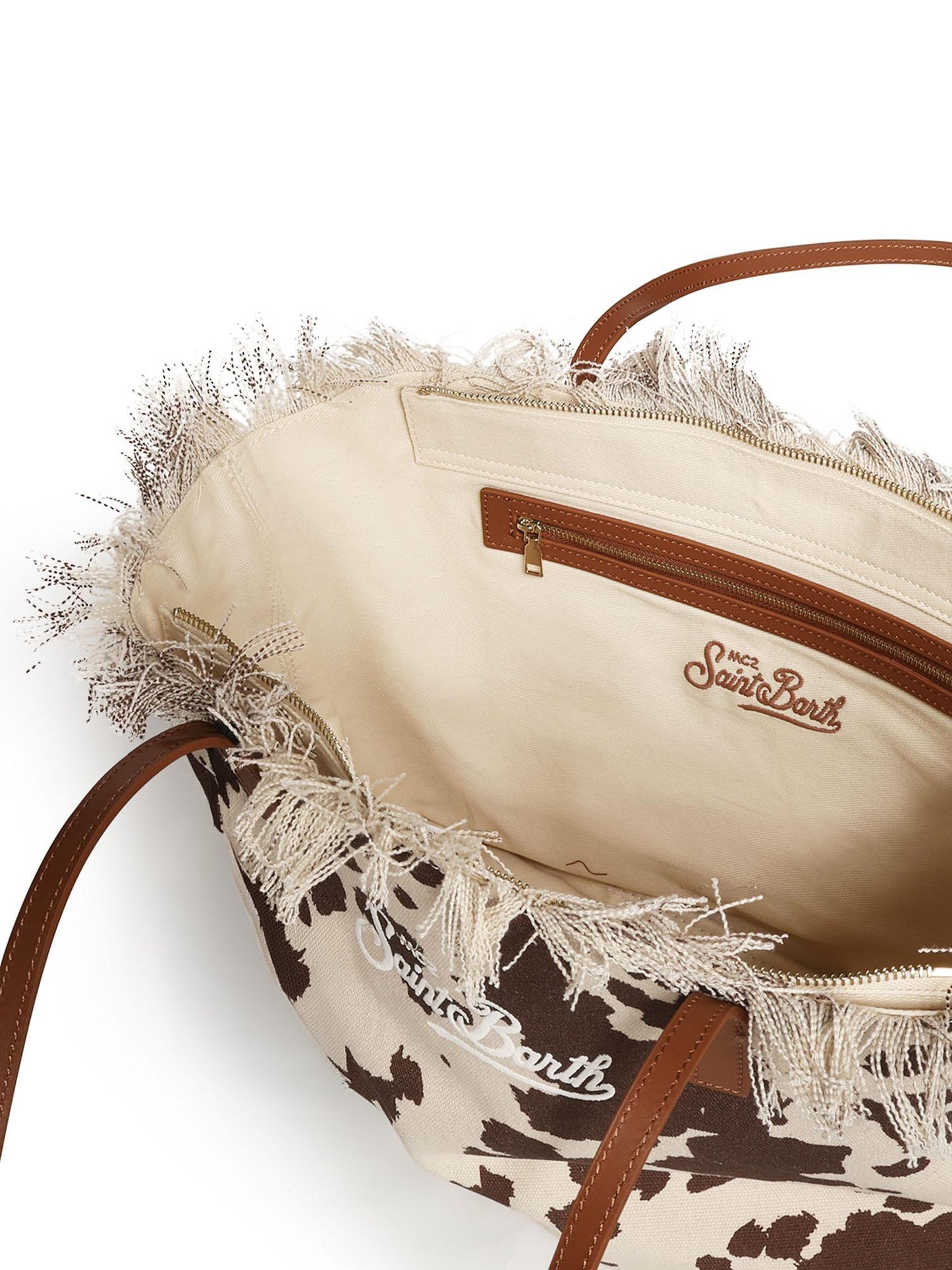 Borsa City in canvas con stampa