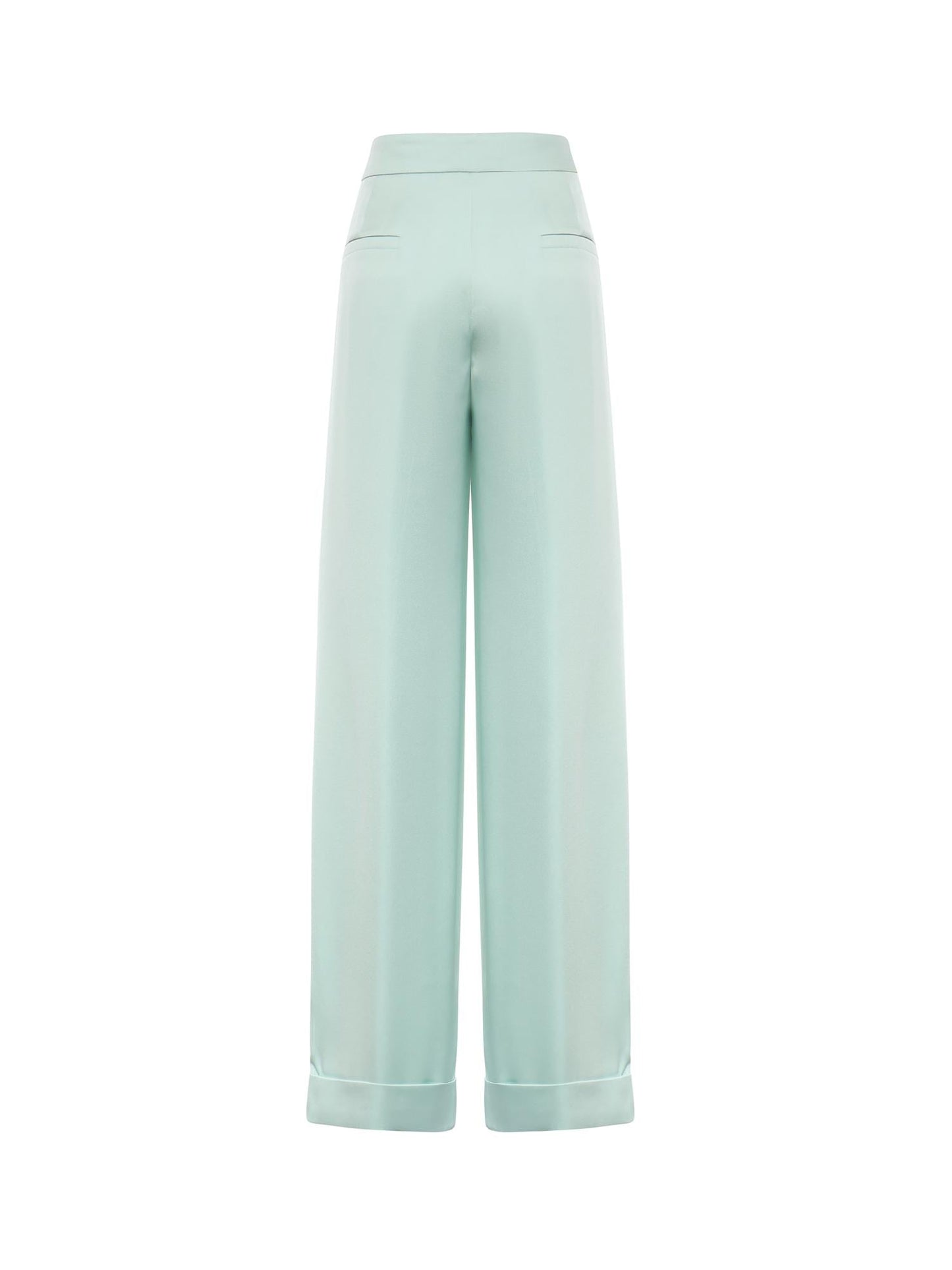 Pantaloni in envers satin