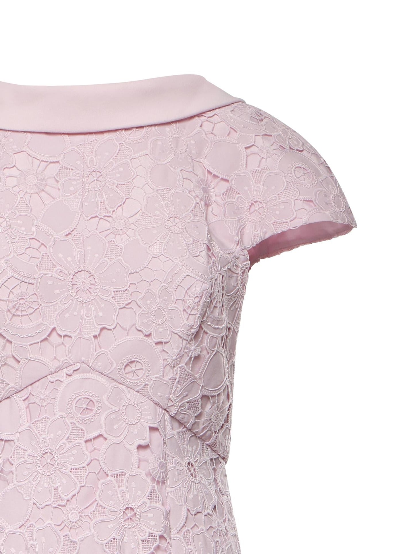 Abito midi in pizzo