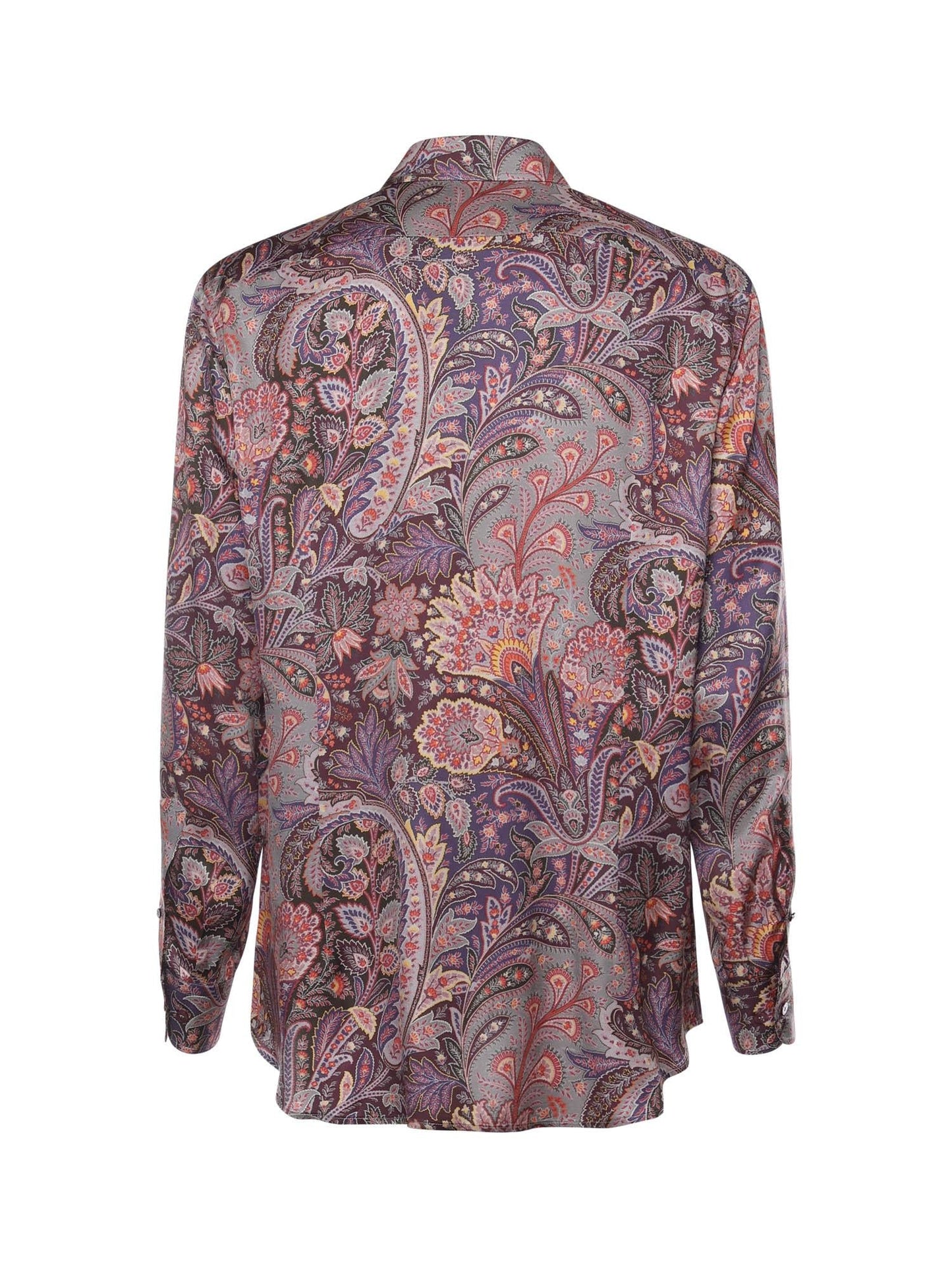 Camicia in viscosa con stampa