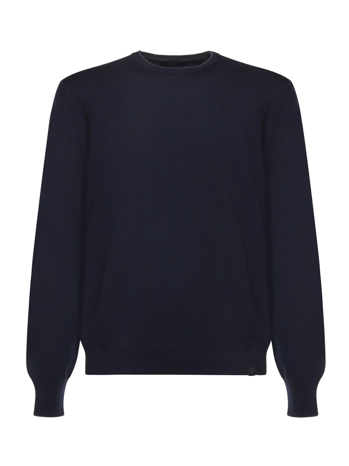 Pull girocollo in lana