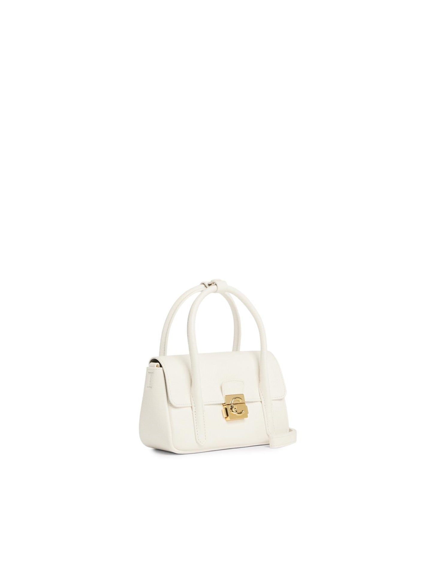 Mini bag in pelle