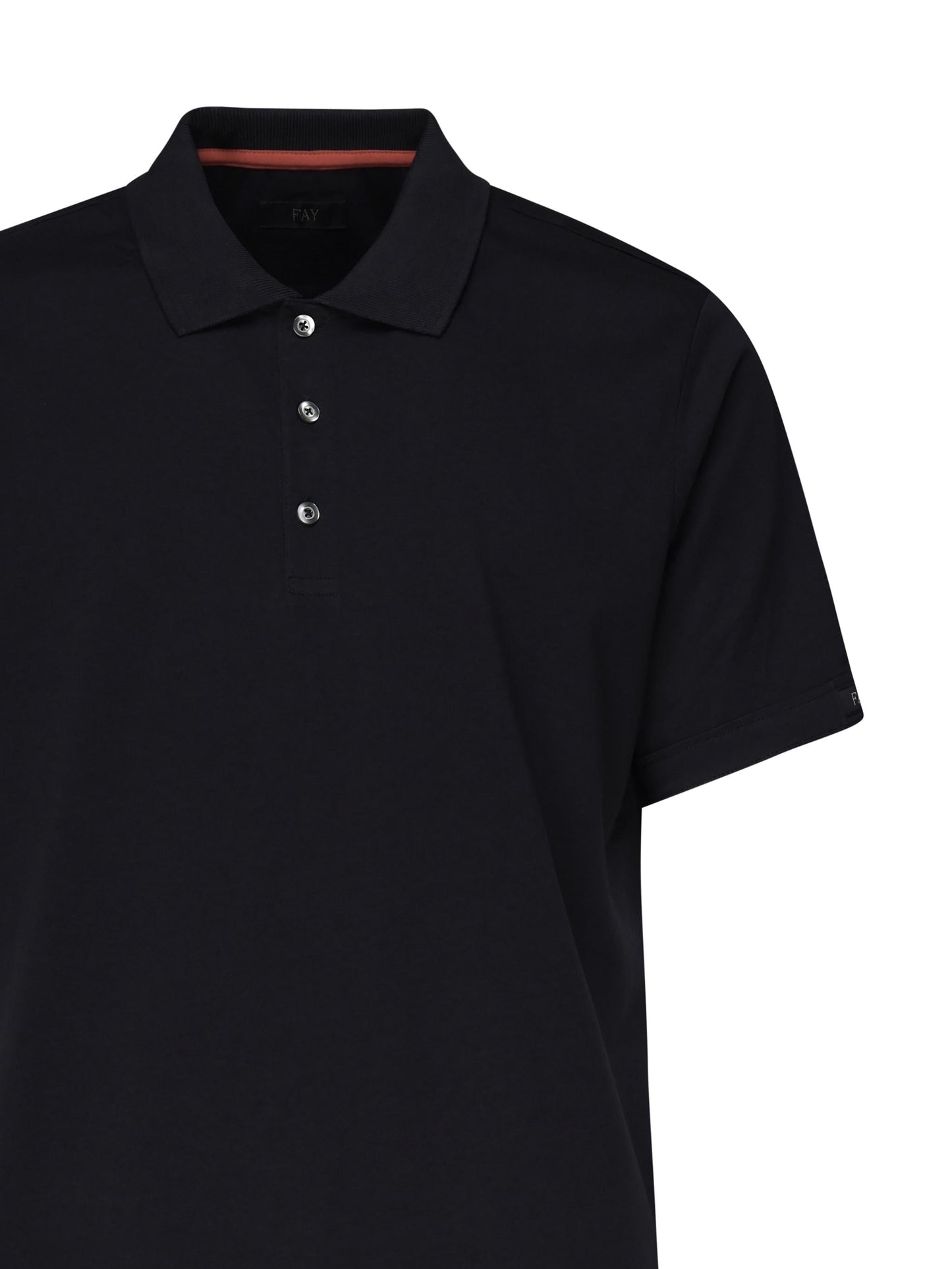 Polo in cotone con logo