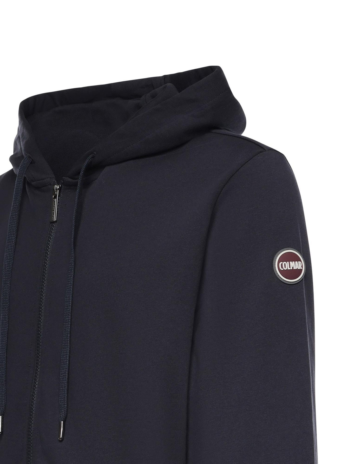 Felpa in cotone con logo