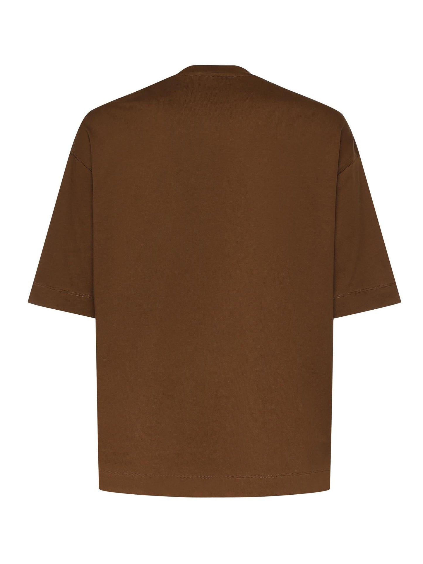 T-shirt in jersey con logo