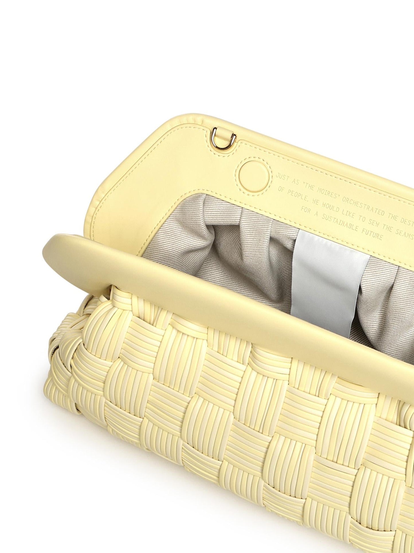 Clutch Bios Baguette in Vegan Fabric