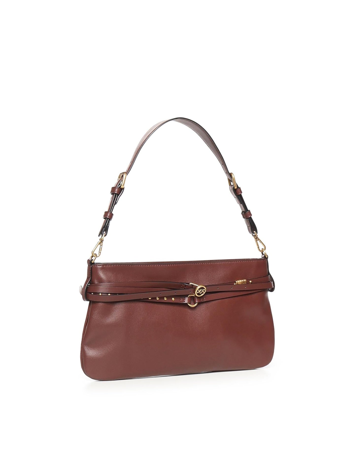 Borsa a spalla media Belt Bag in pelle