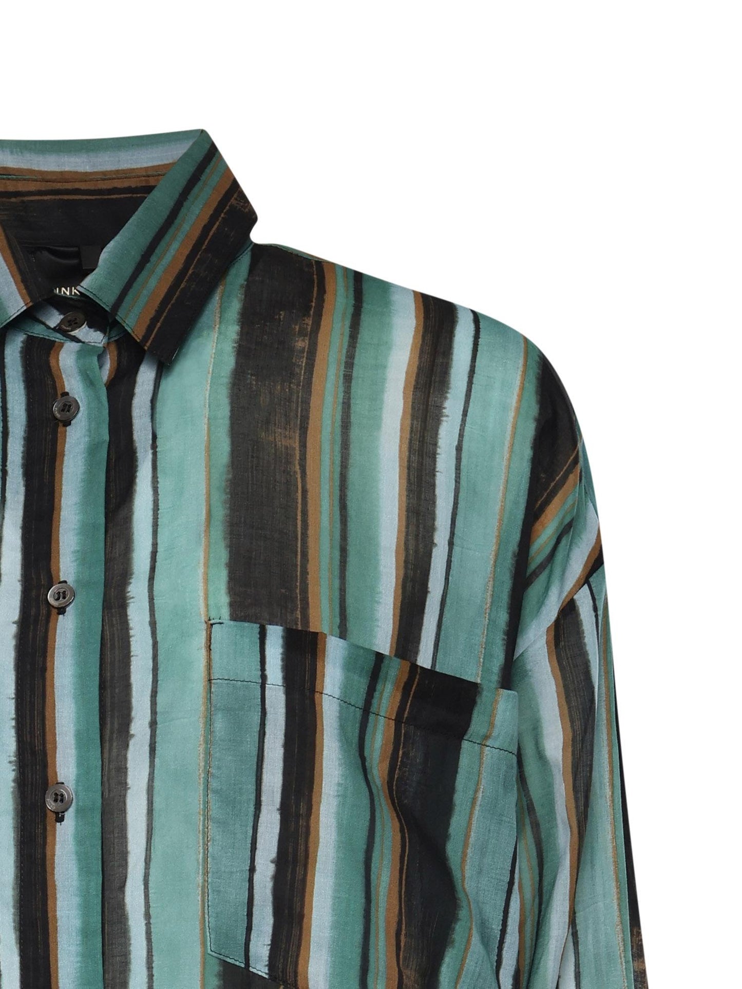 Camicia a righe in cotone