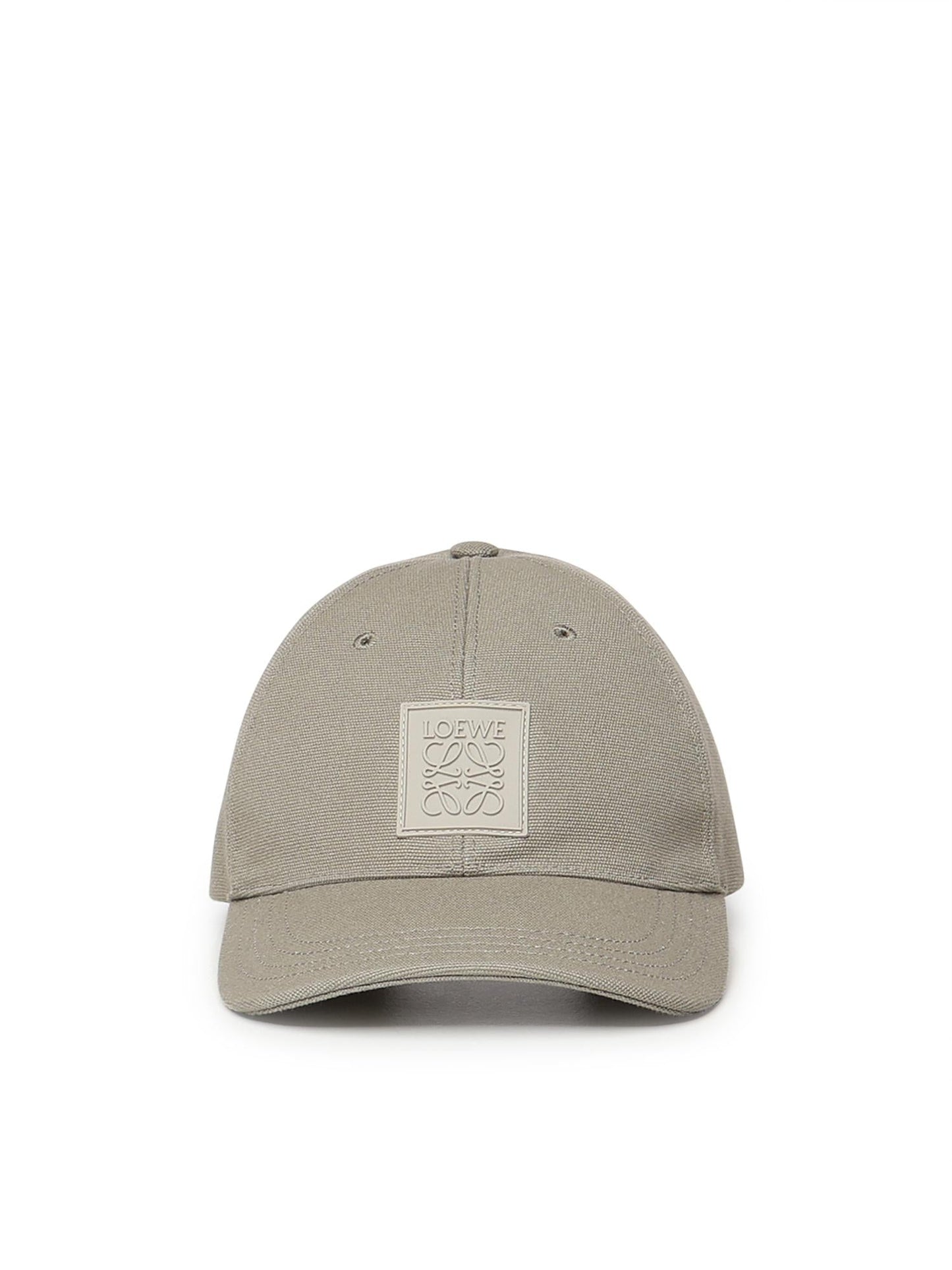 Cappello in tela con logo