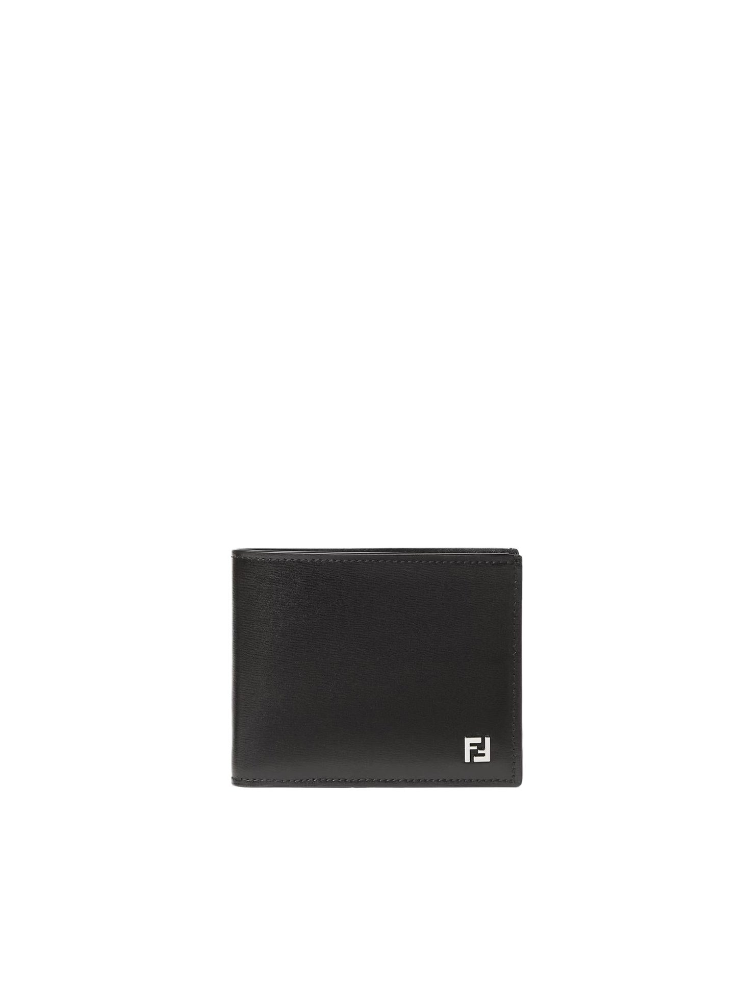 Portafoglio bi-fold in pelle